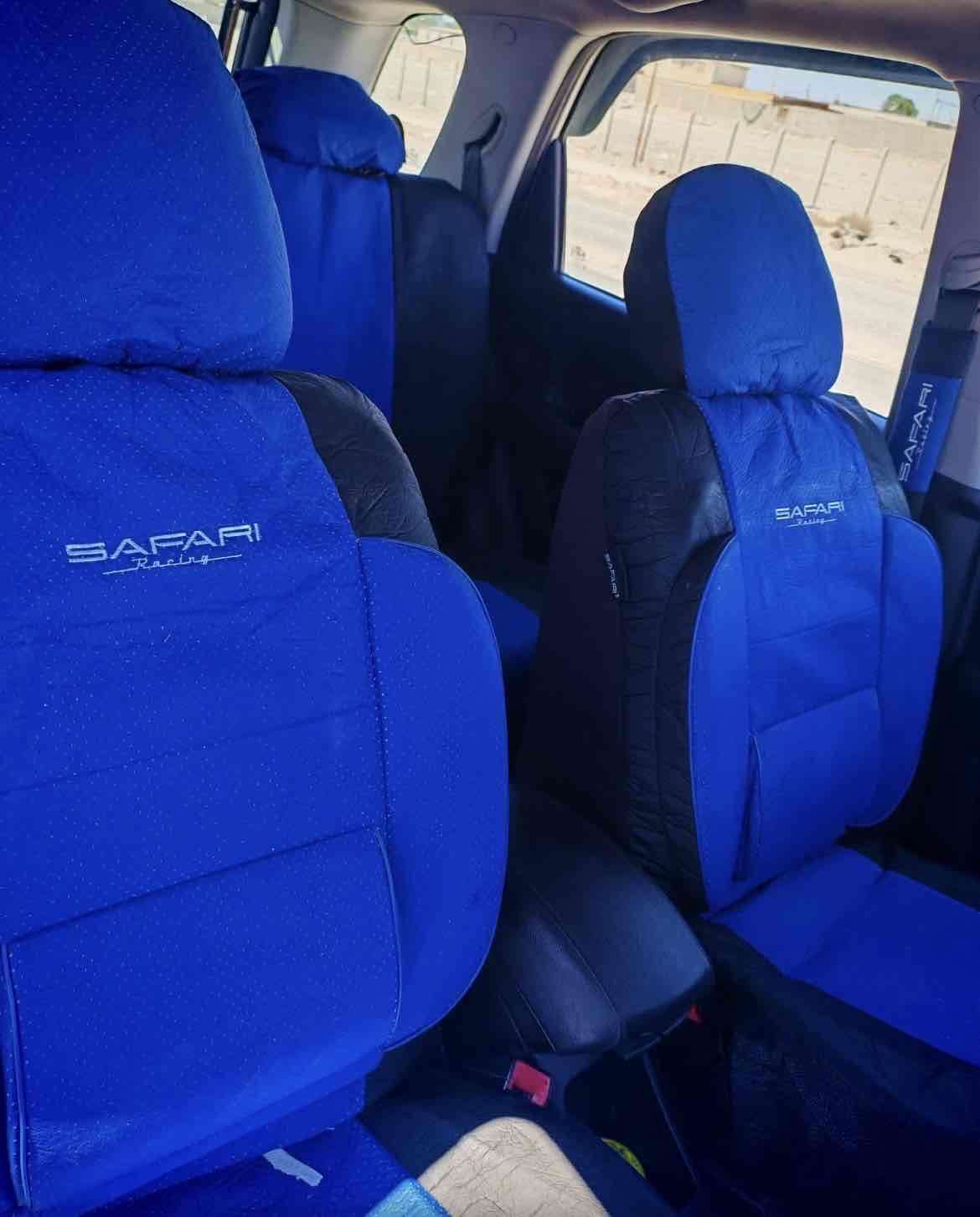 Funda de asientos azul para auto 11 piezas - 2