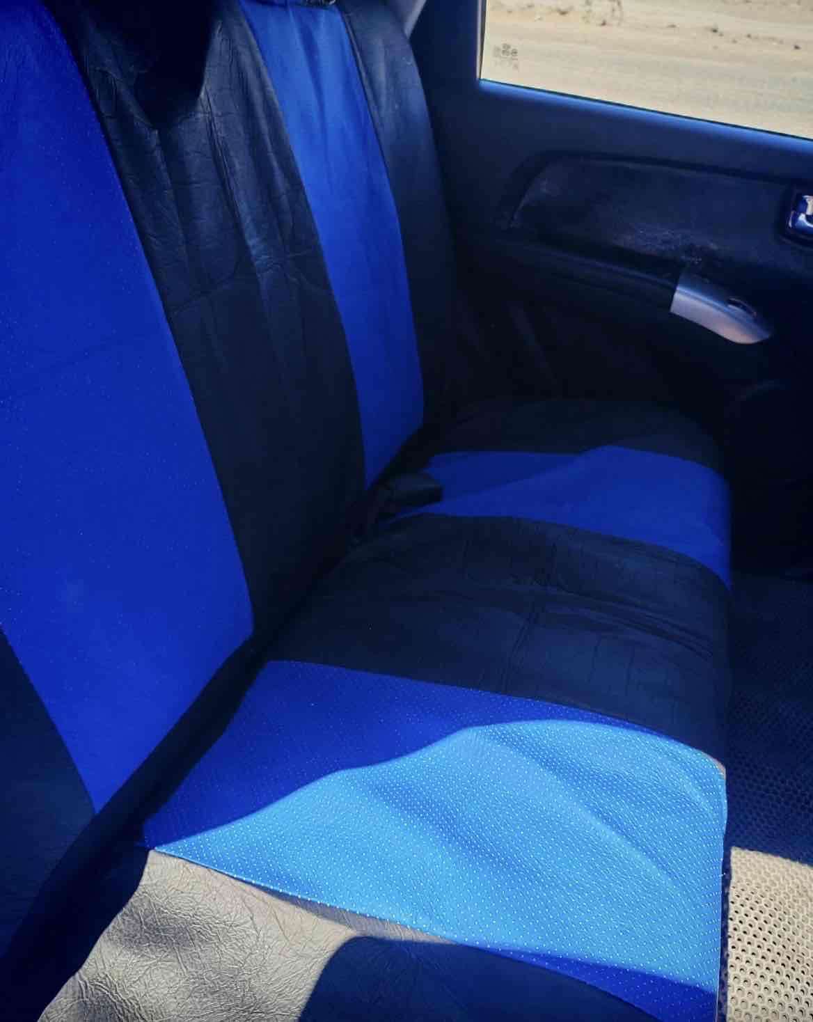 Funda de asientos azul para auto 11 piezas - 3