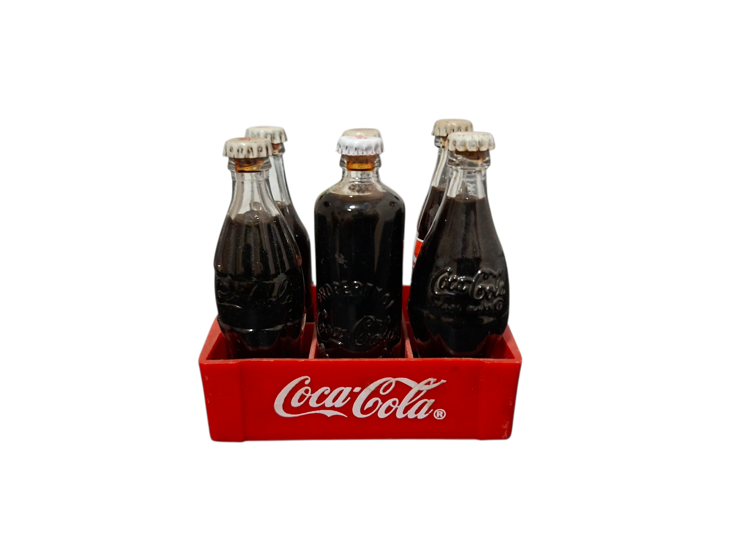 Set botellas Coca-Cola vintage - miniatura 3