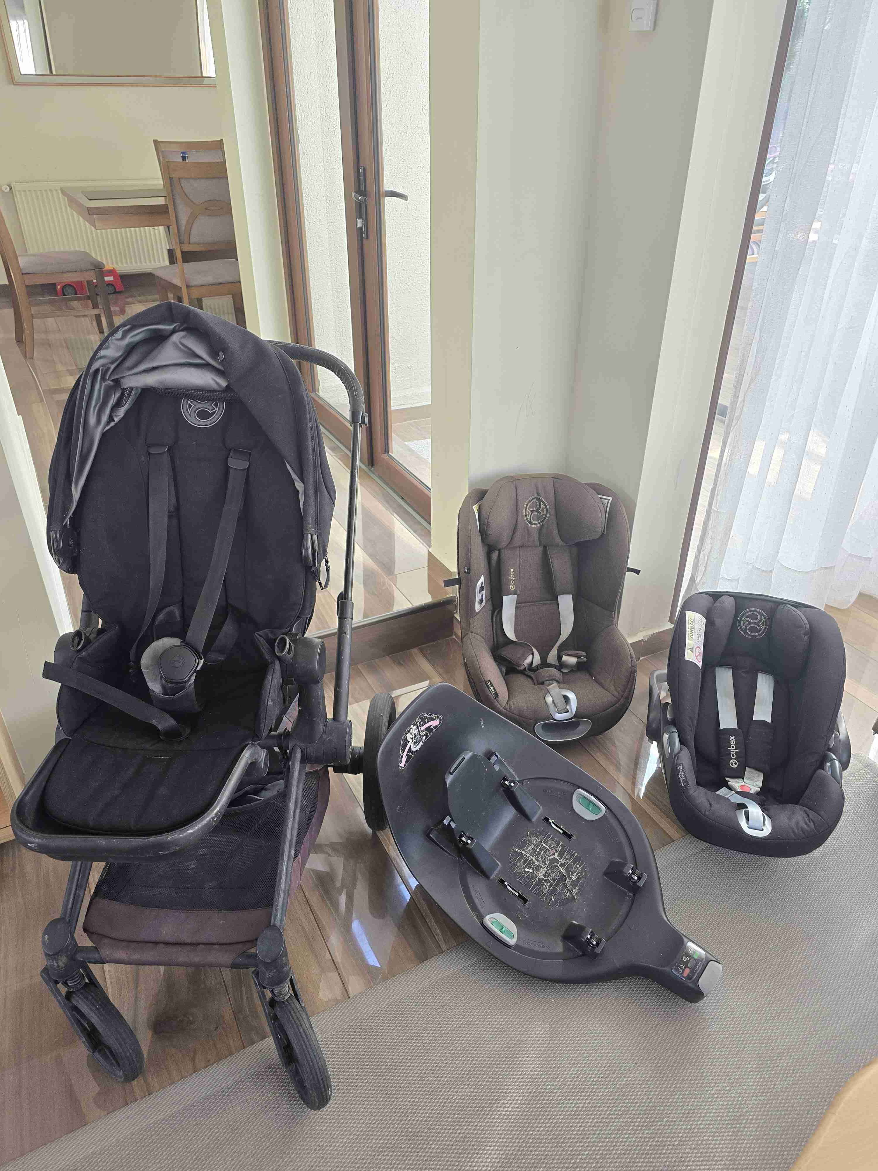 Coche de bebé Cybex con accesorios - miniatura 3