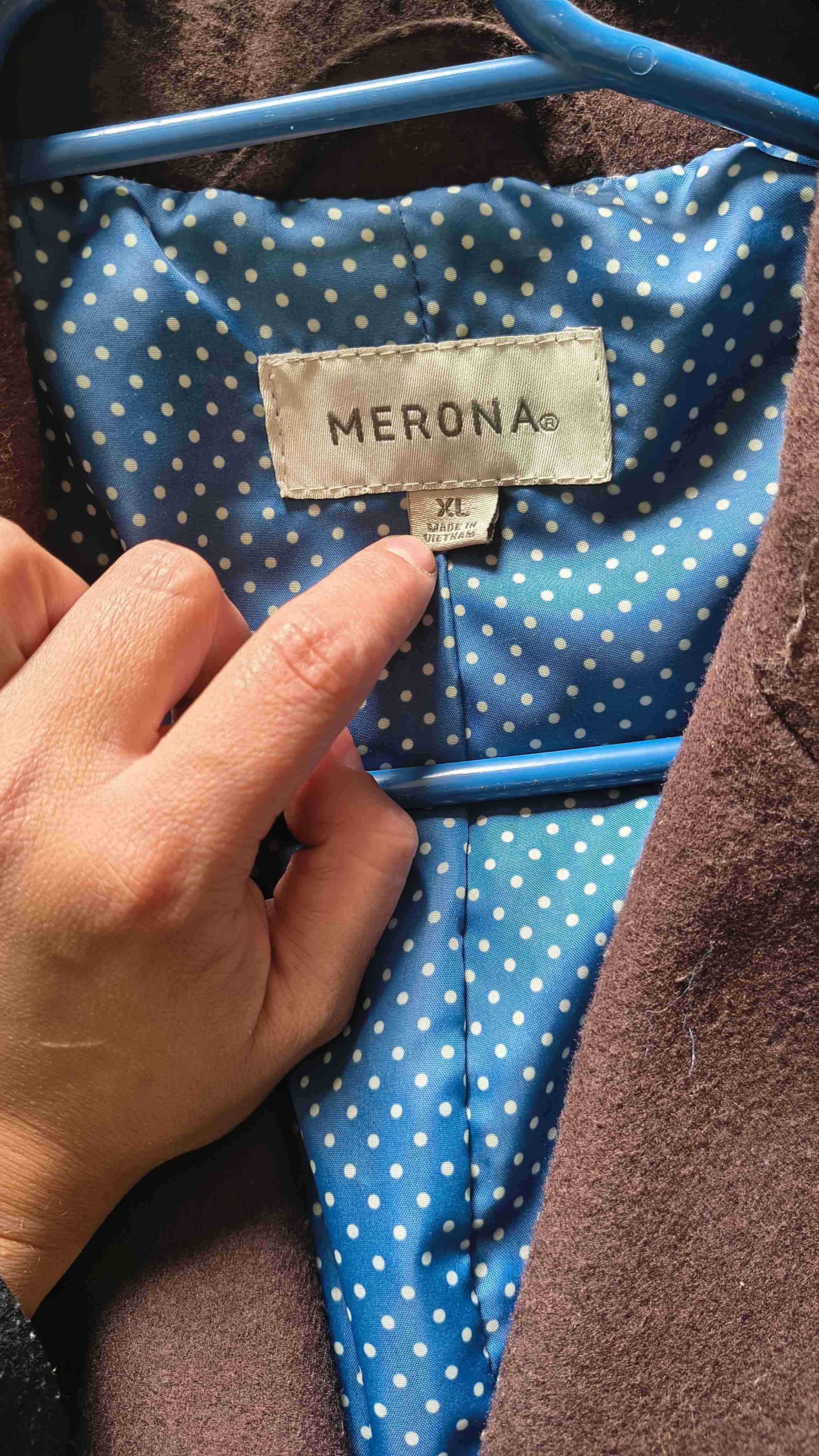 Abrigo marrón Merona - miniatura 2