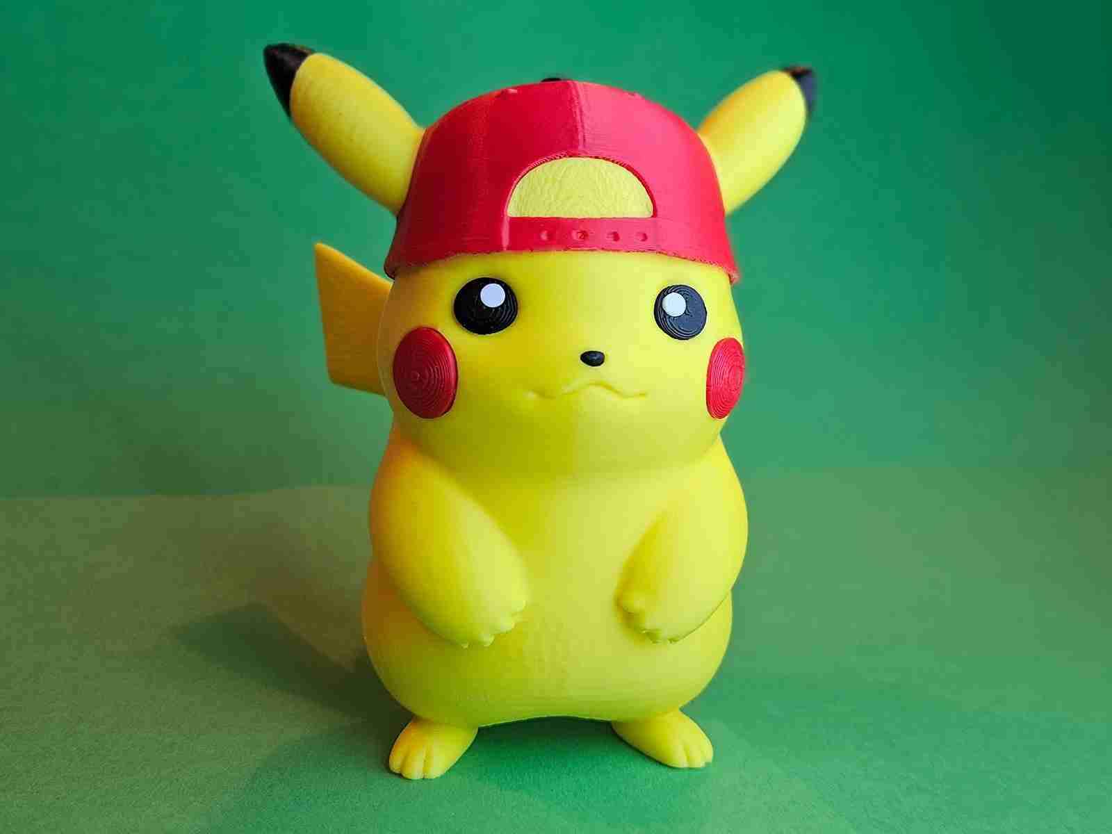 Figura 3D Pikachu Pokémon - miniatura 2