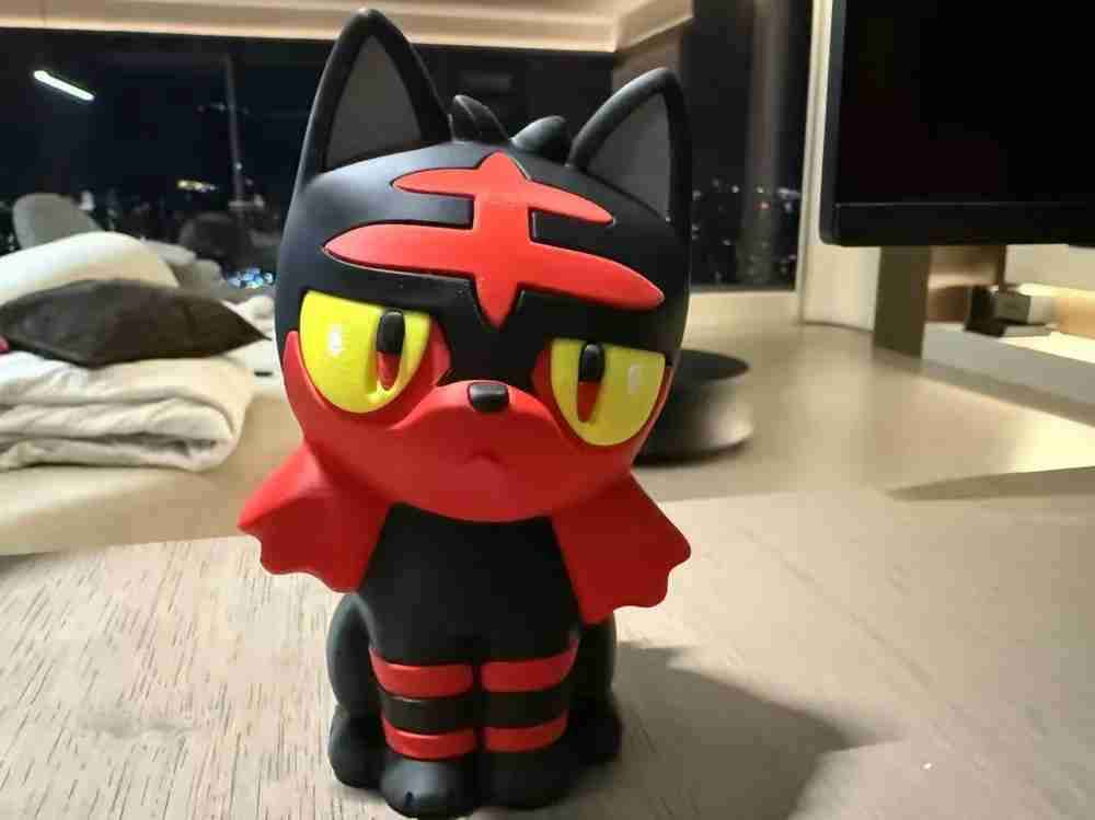 Figura 3D Pokémon Litten - miniatura 2