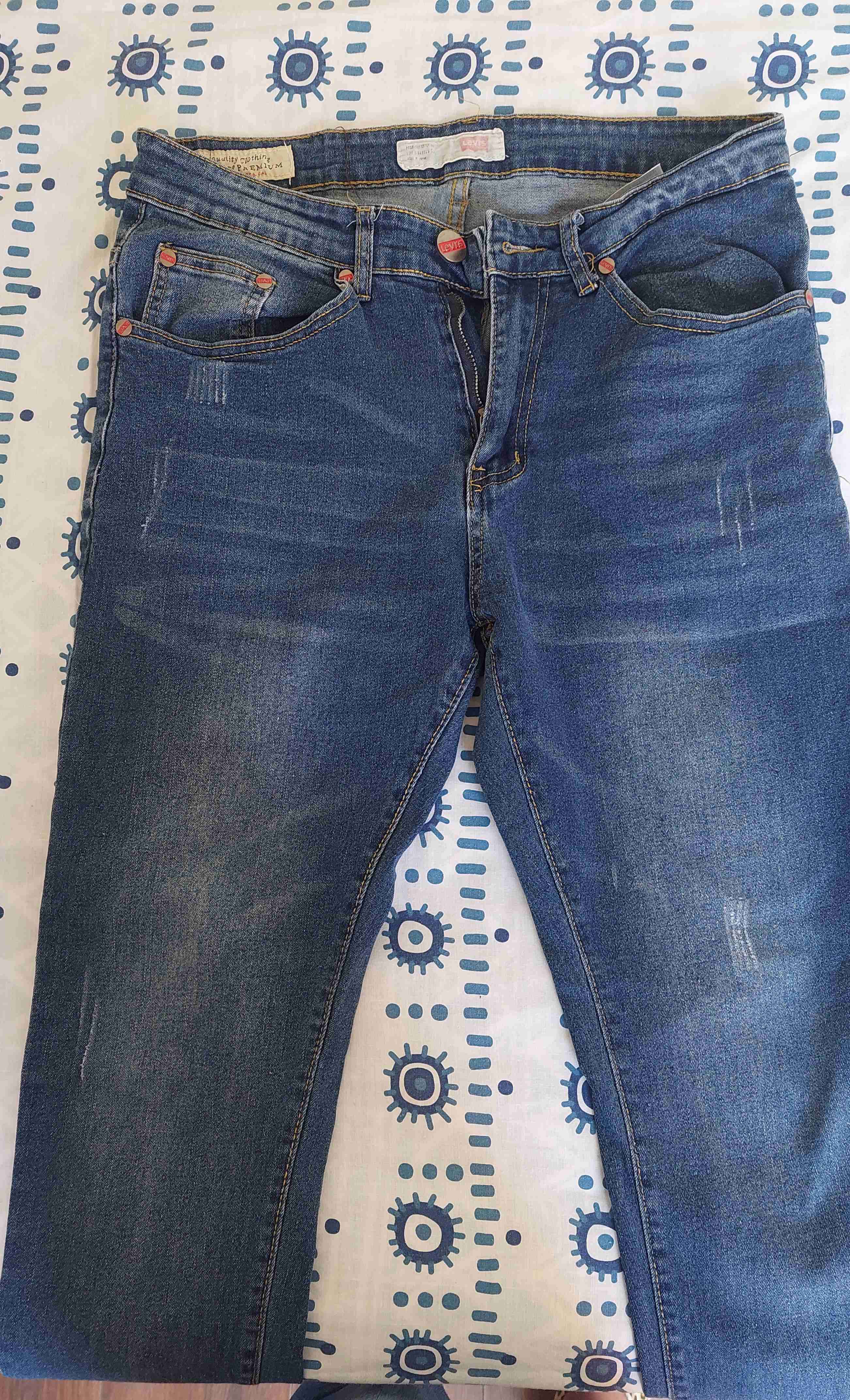 Jeans azul desgastado LEVIS - 1