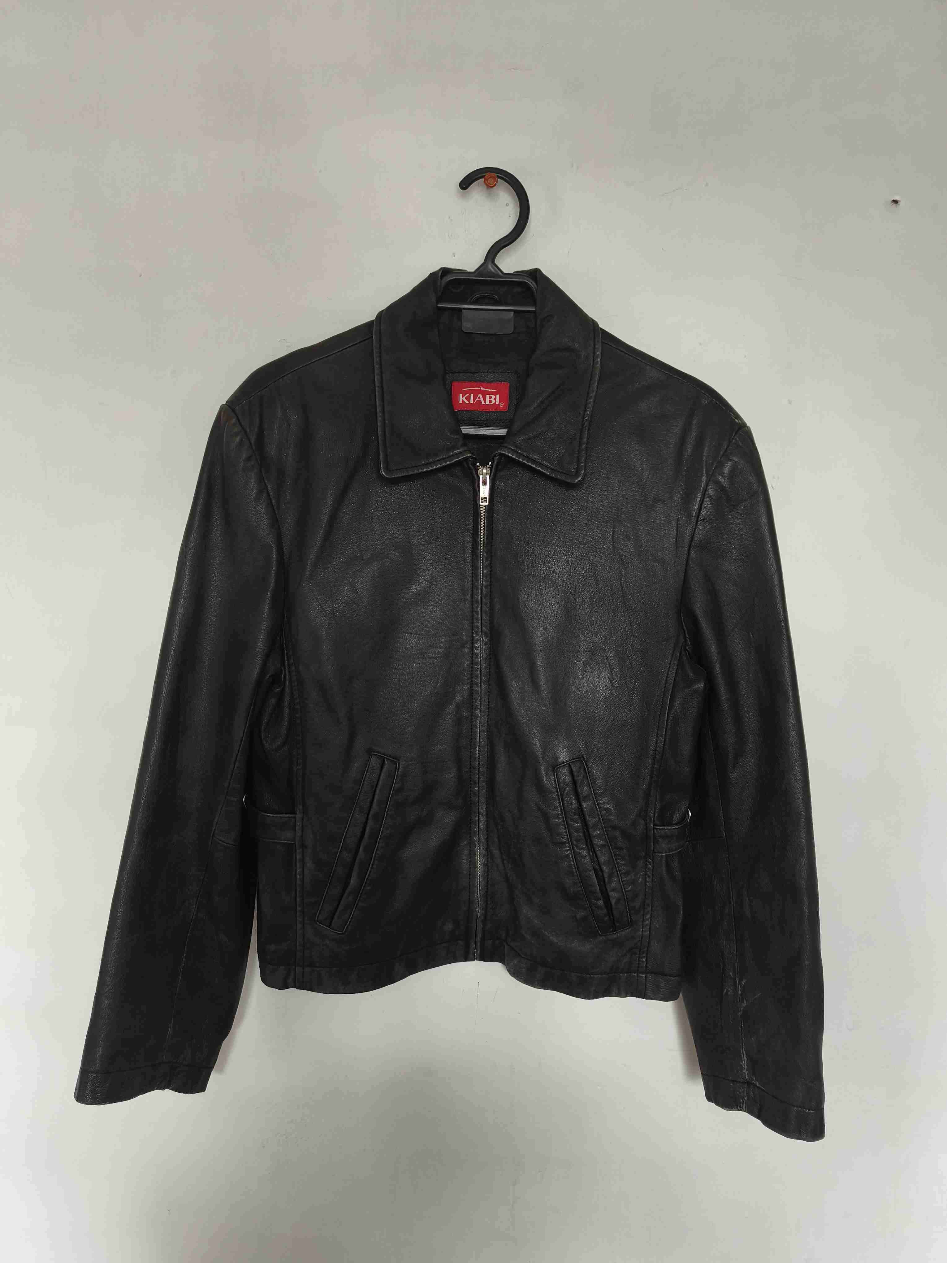 Chaqueta negra de cuero KIABI - miniatura 1