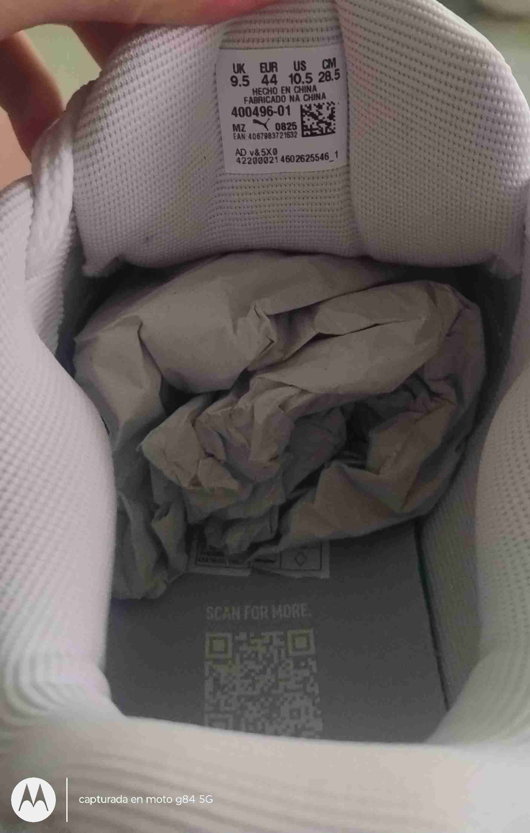 Zapatillas blancas Puma nuevas - miniatura 3