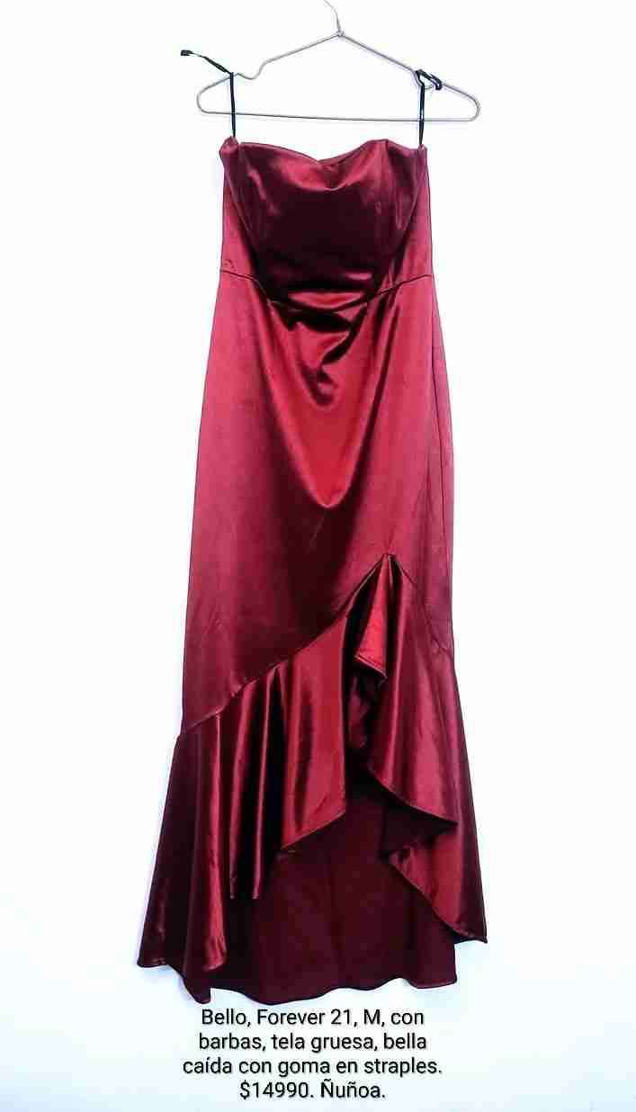 Vestido rojo Forever 21 talla M - miniatura 2