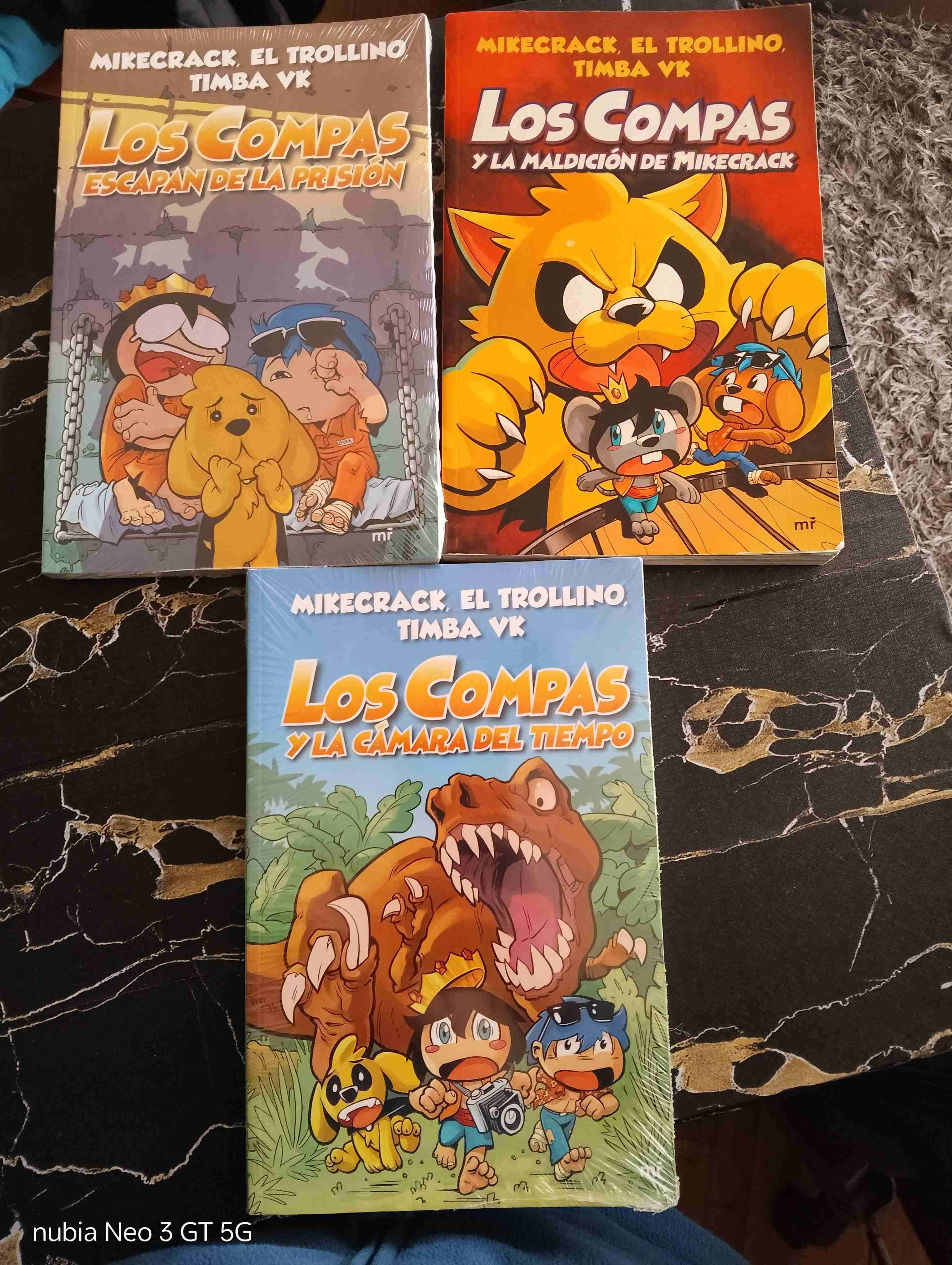 Set de libros Los Compas