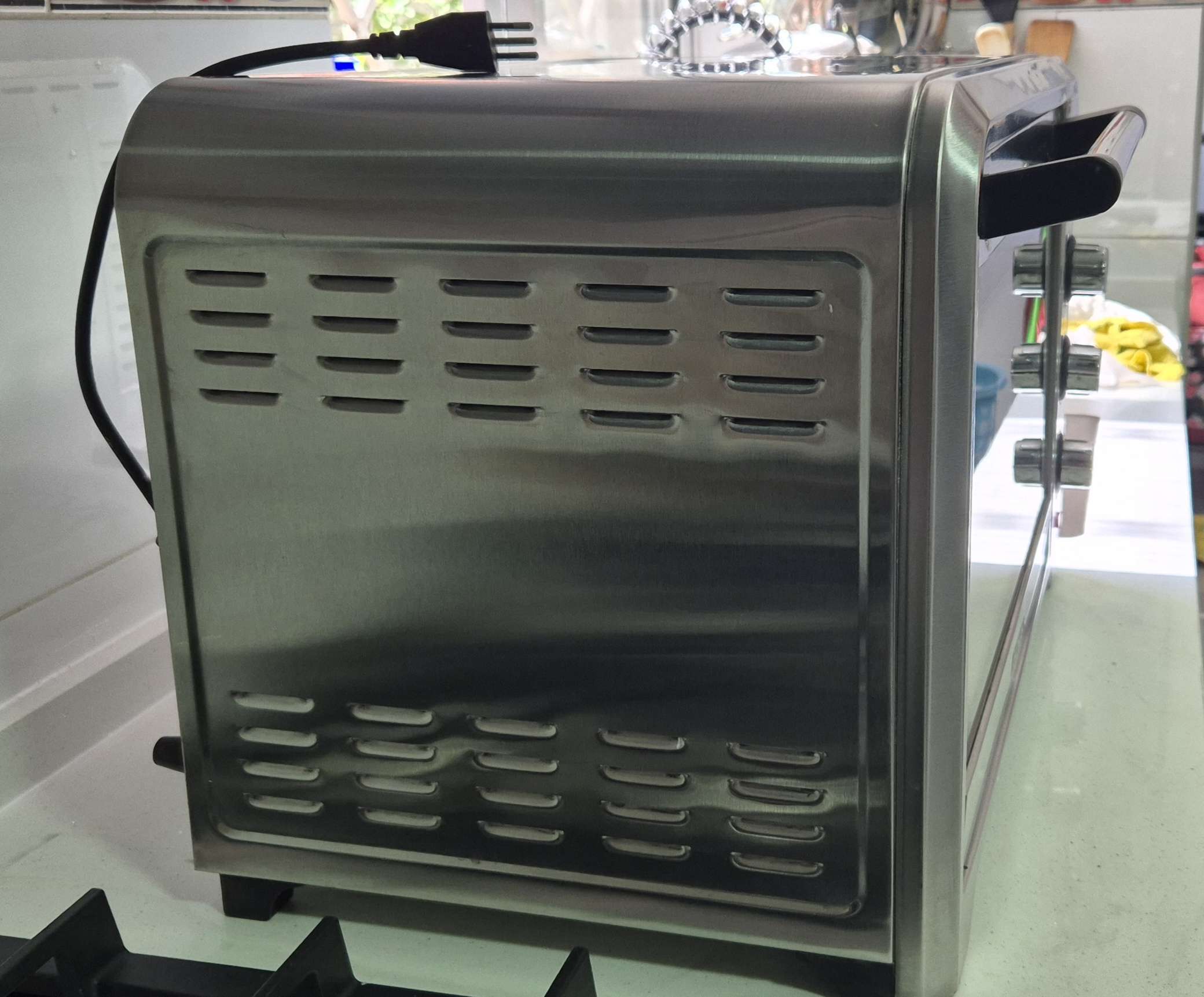 Horno eléctrico Thomas 42 litros color plateado - miniatura 4