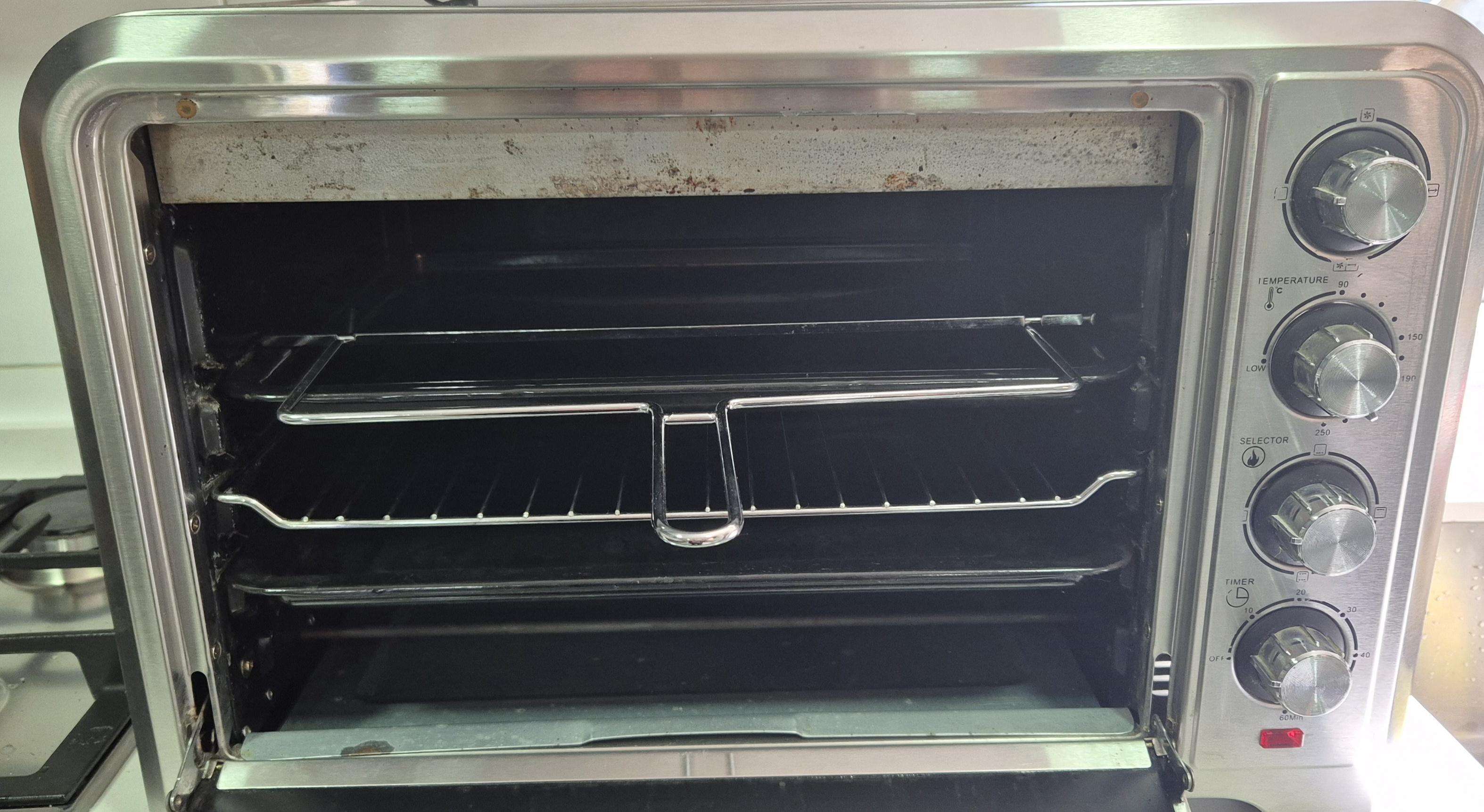 Horno eléctrico Thomas 42 litros color plateado - miniatura 6