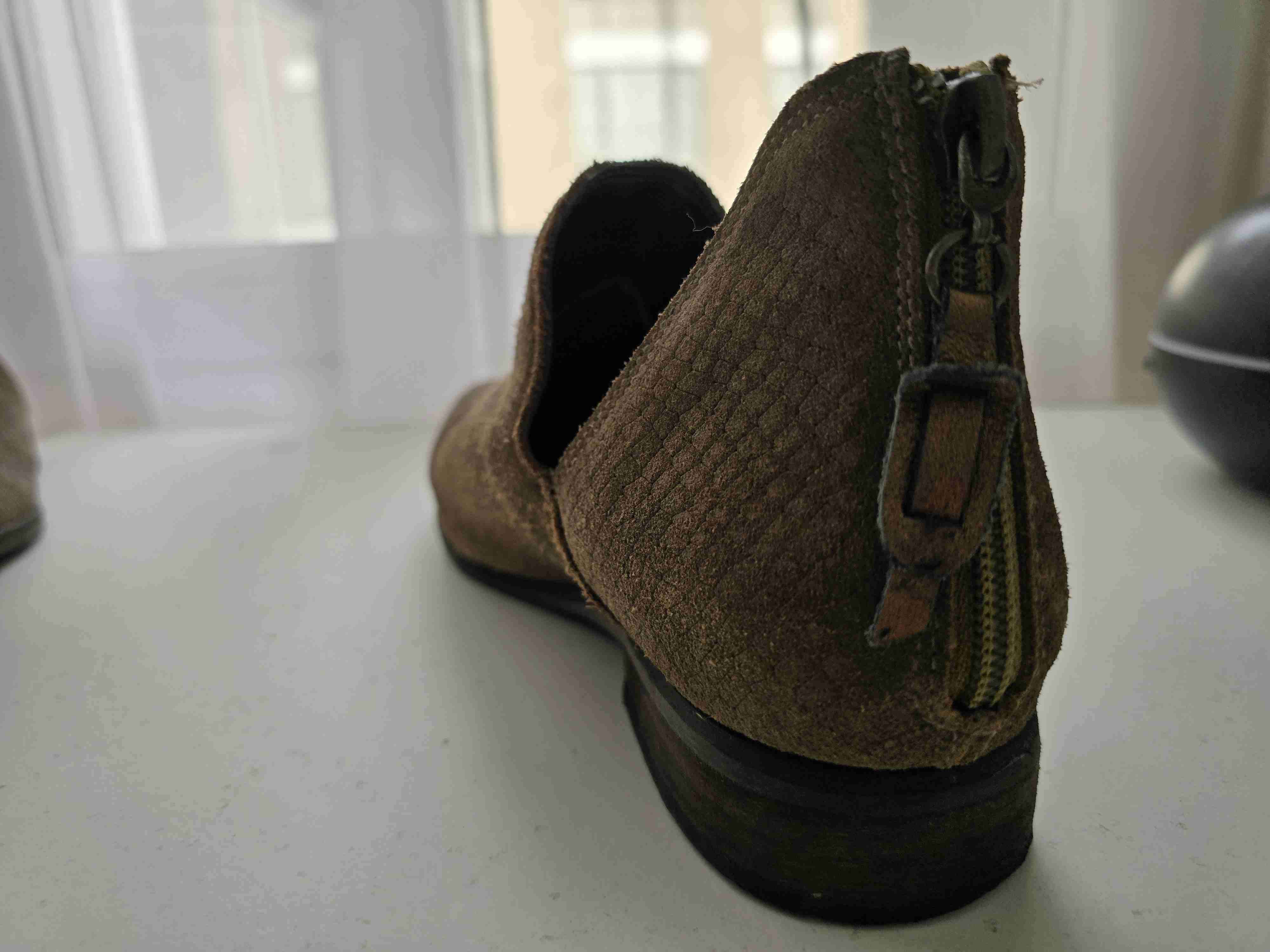 Botines café de Cuero T36 - miniatura 5