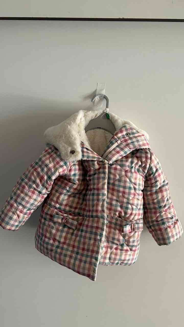 Chaqueta infantil a cuadros - miniatura 1