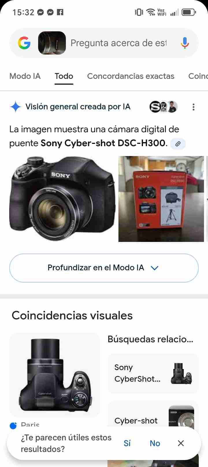 Cámara Sony Cybershot negra - miniatura 4