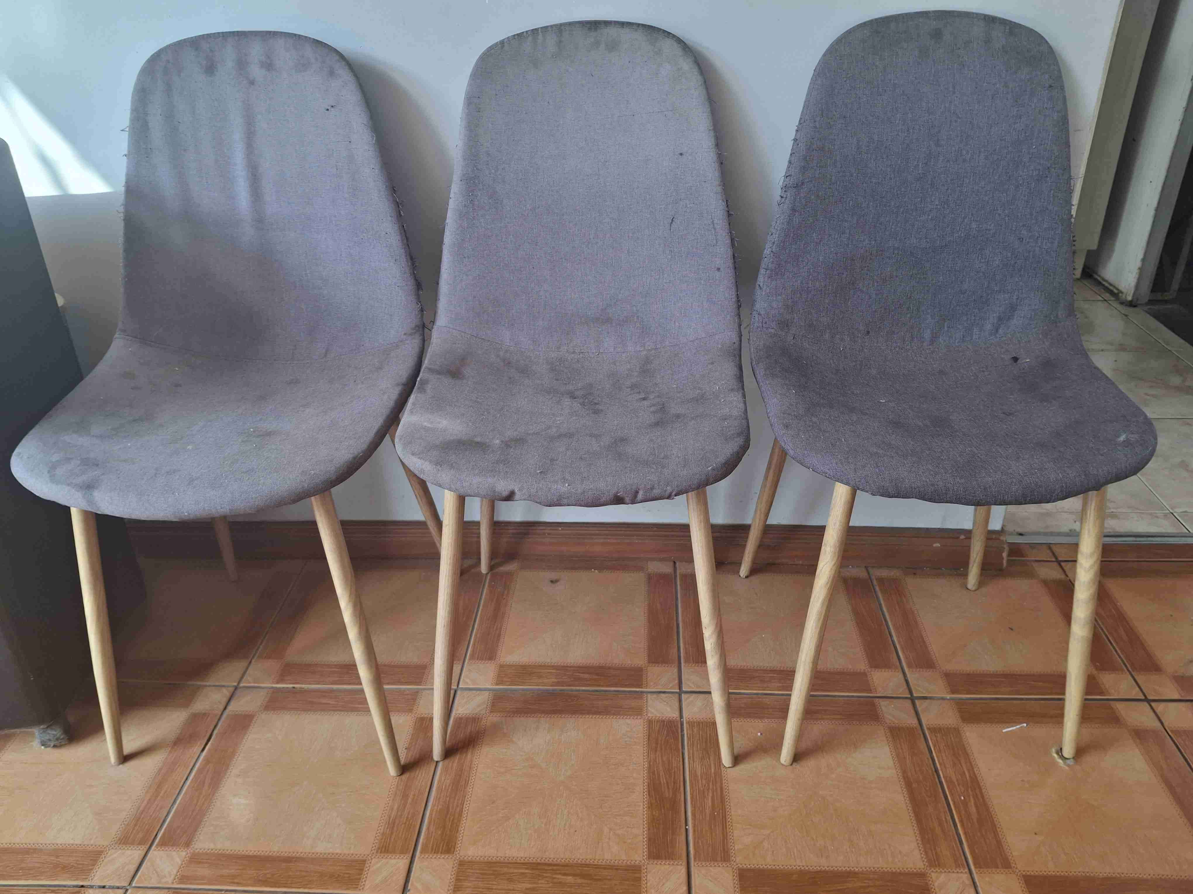 Sillas de comedor grises - miniatura 2