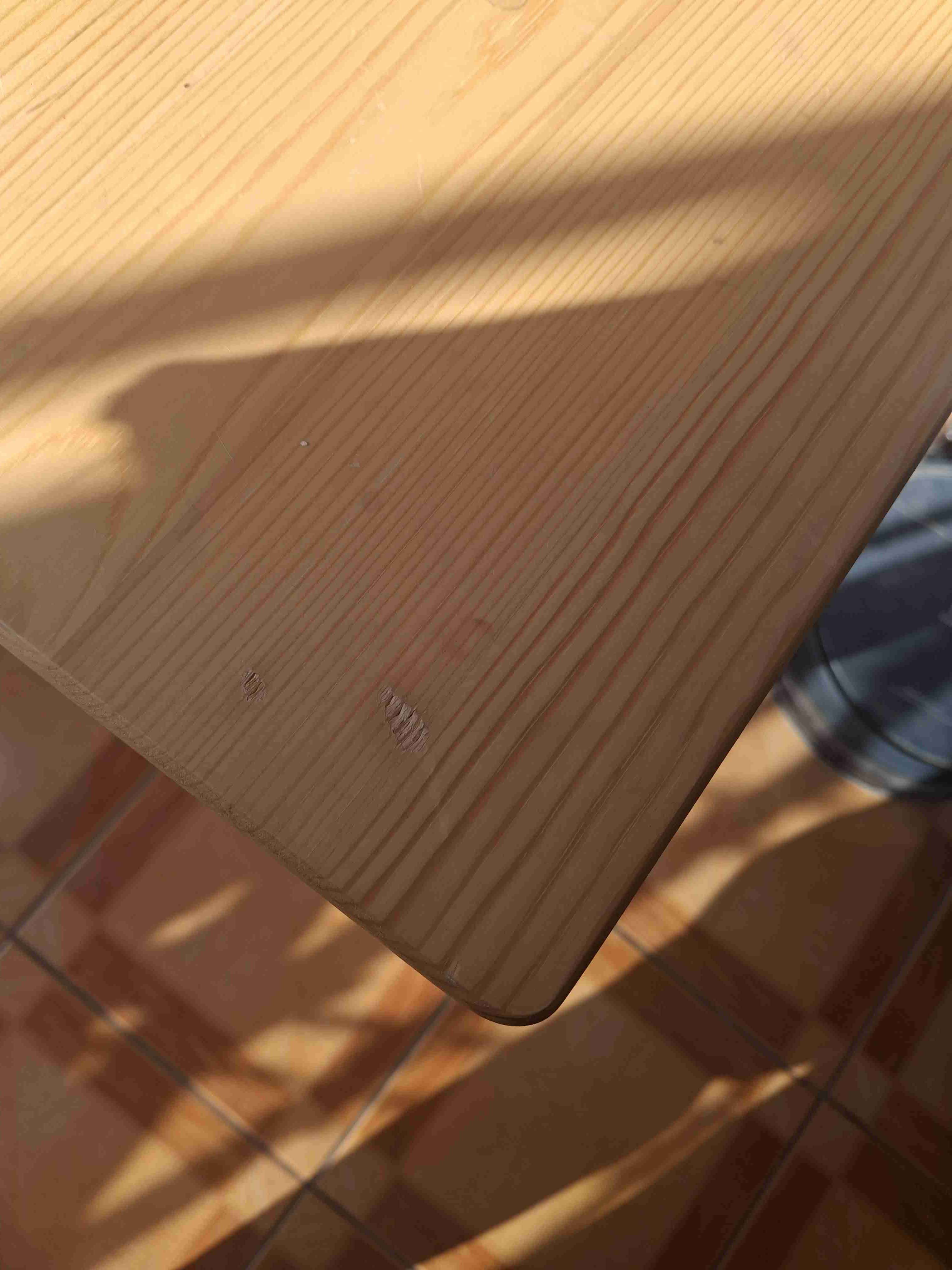 Mesa blanca de madera extensible Ikea - miniatura 3