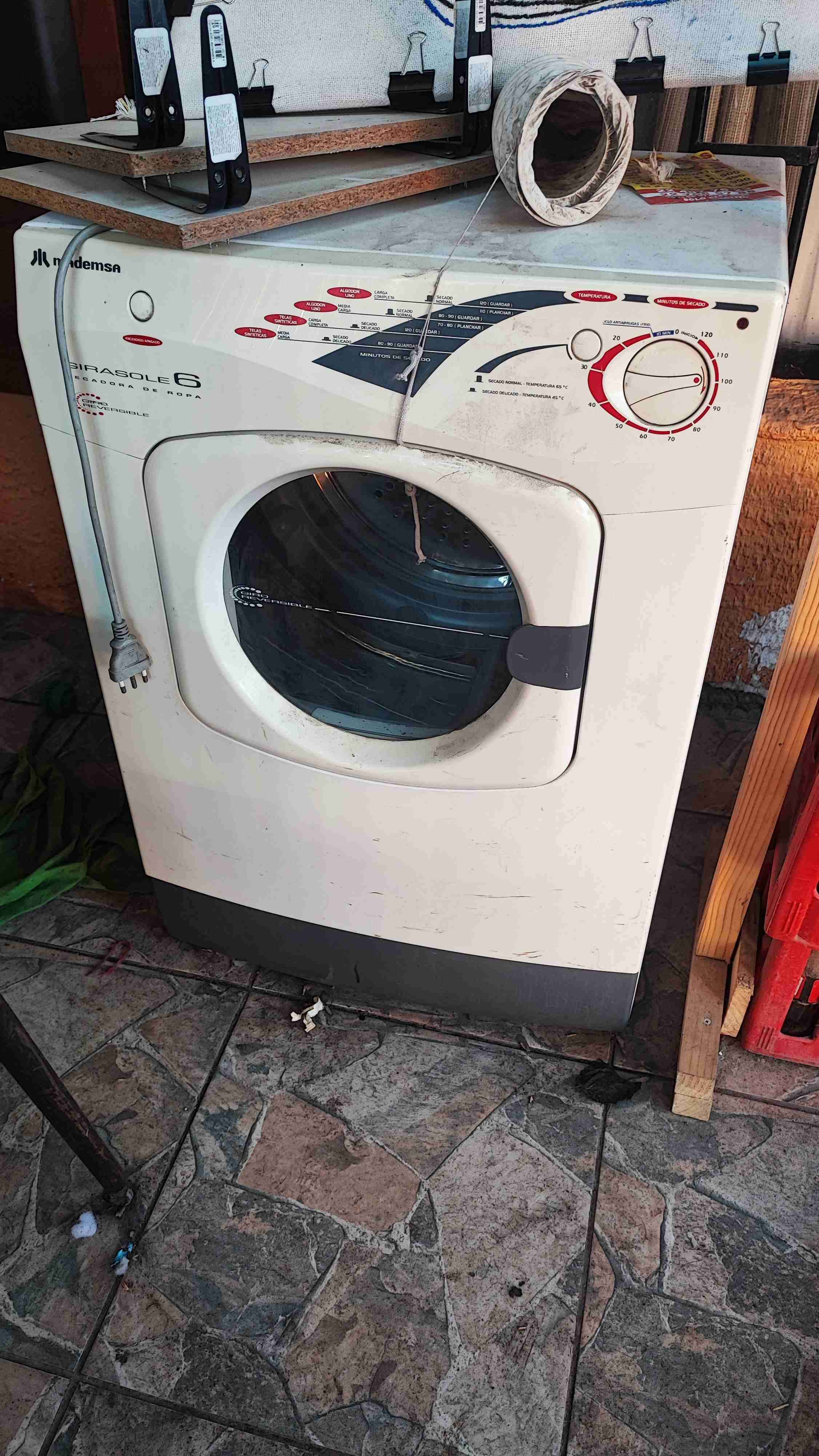 Lavadora Mademsa Sirmasole 6kg usada - miniatura 1