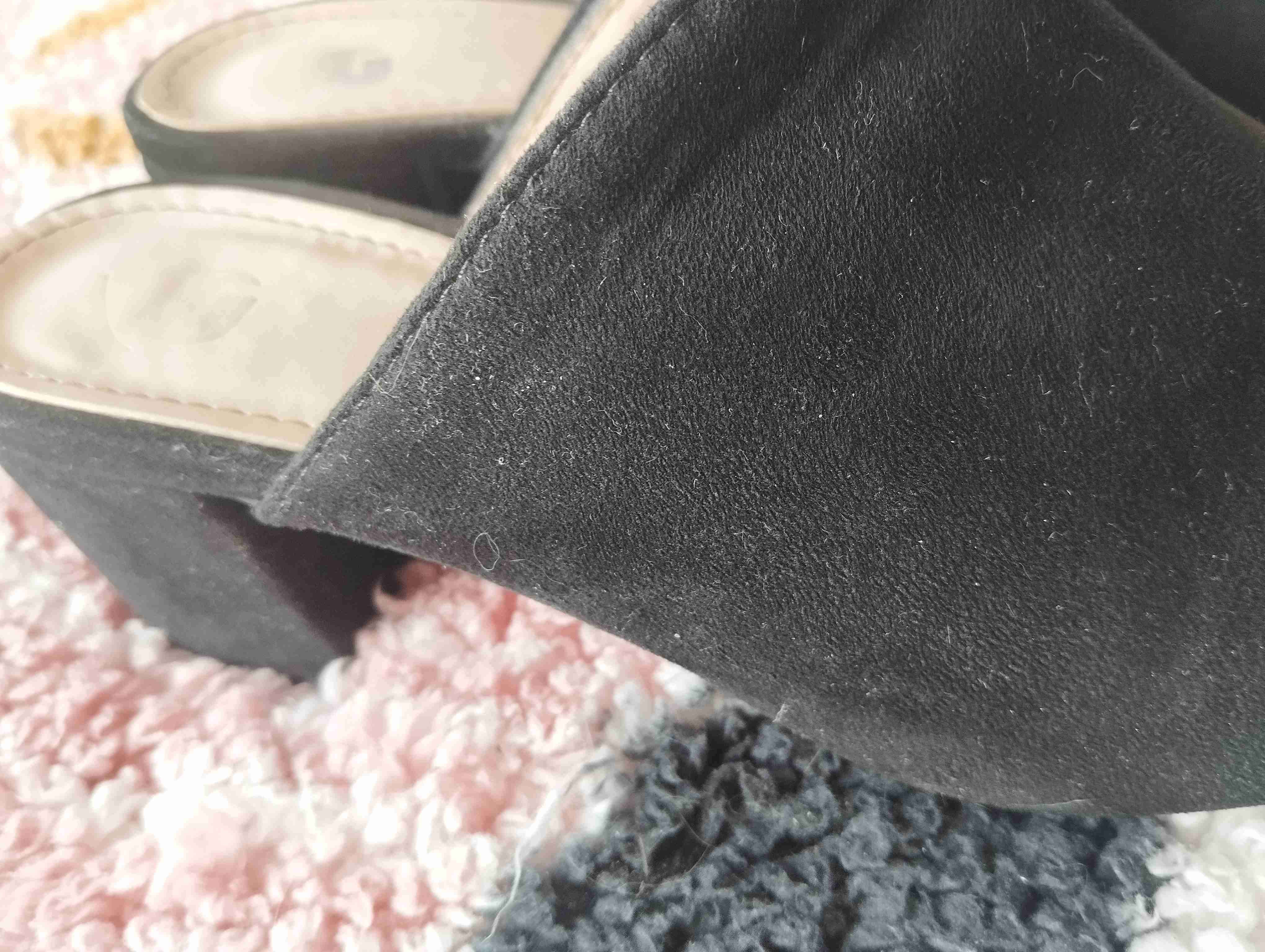 Sandalias negras abiertas - miniatura 5