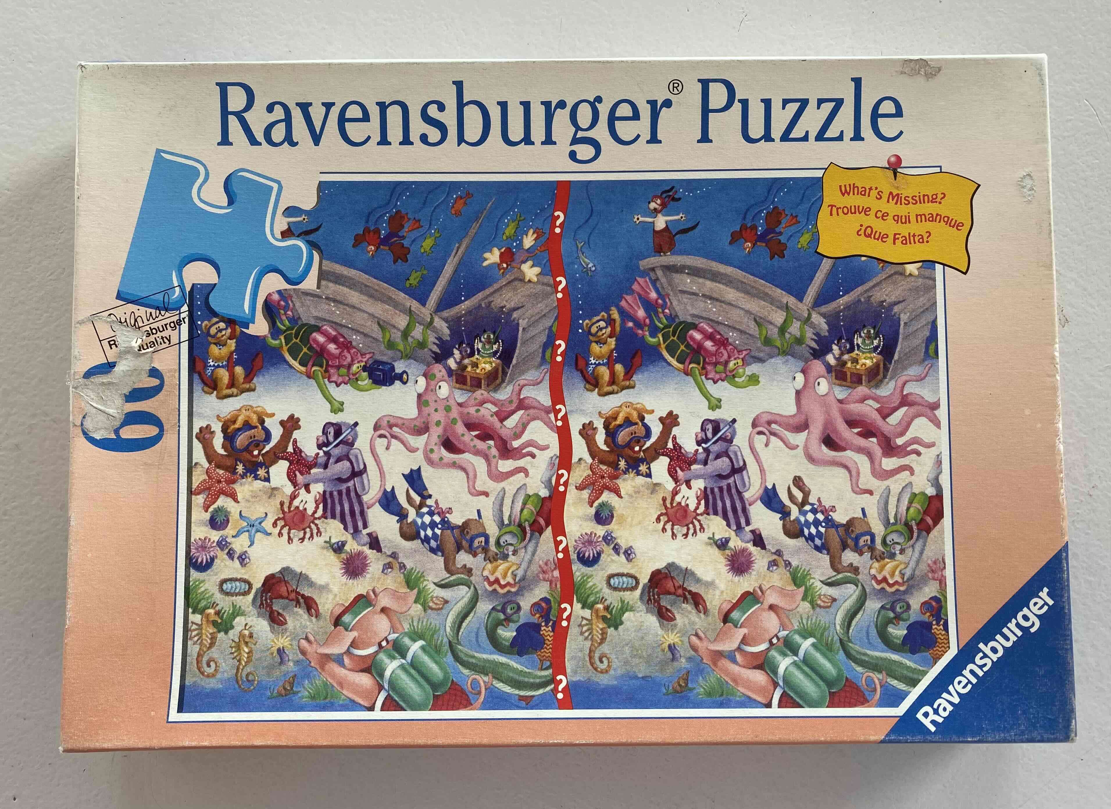 Puzzle Infantil Fondo Marino - miniatura 1