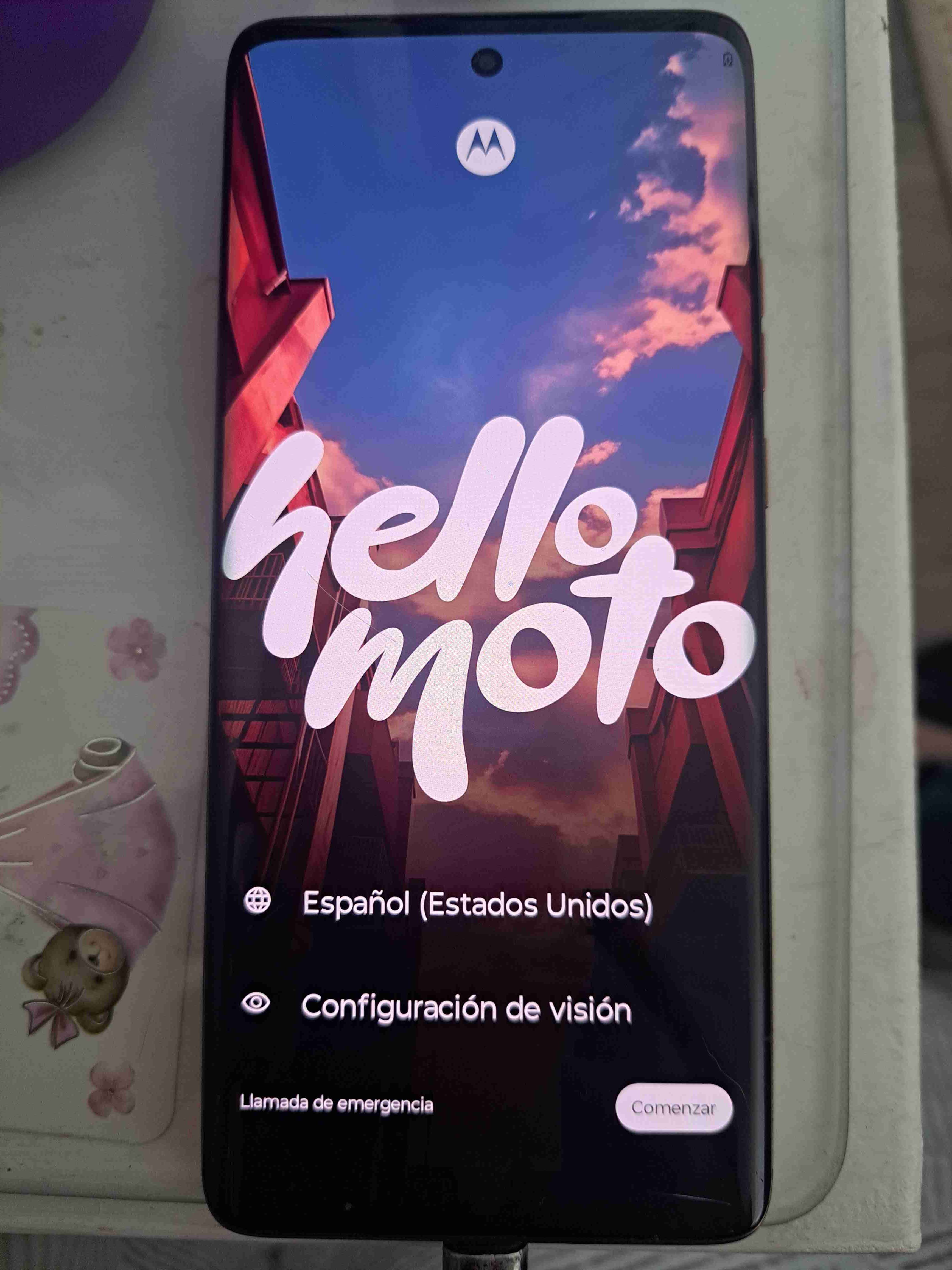 Smartphone Motorola  al 100% con caja y accesorios - miniatura 1