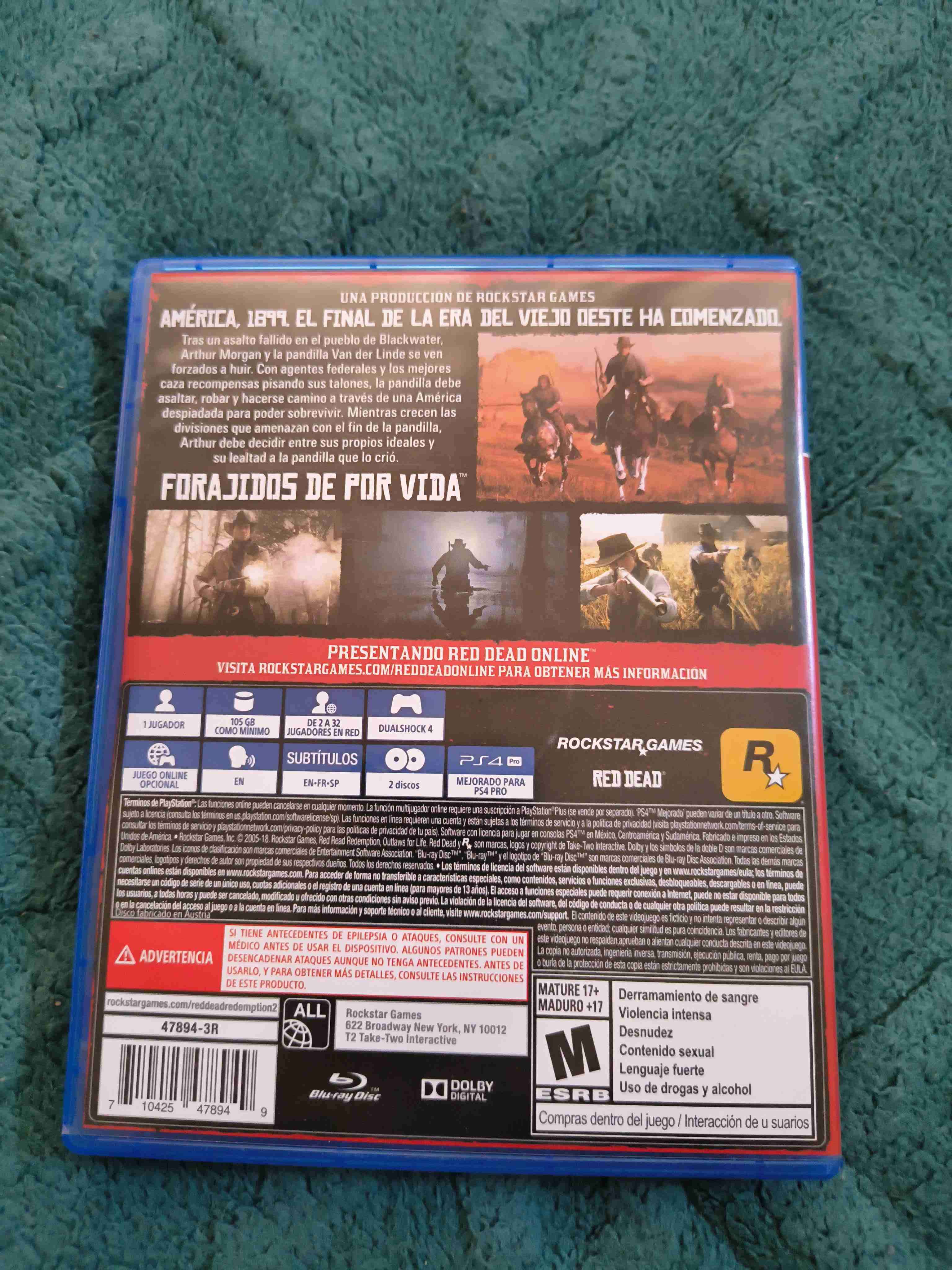 Juego PS4 Red Dead Redemption II - miniatura 2