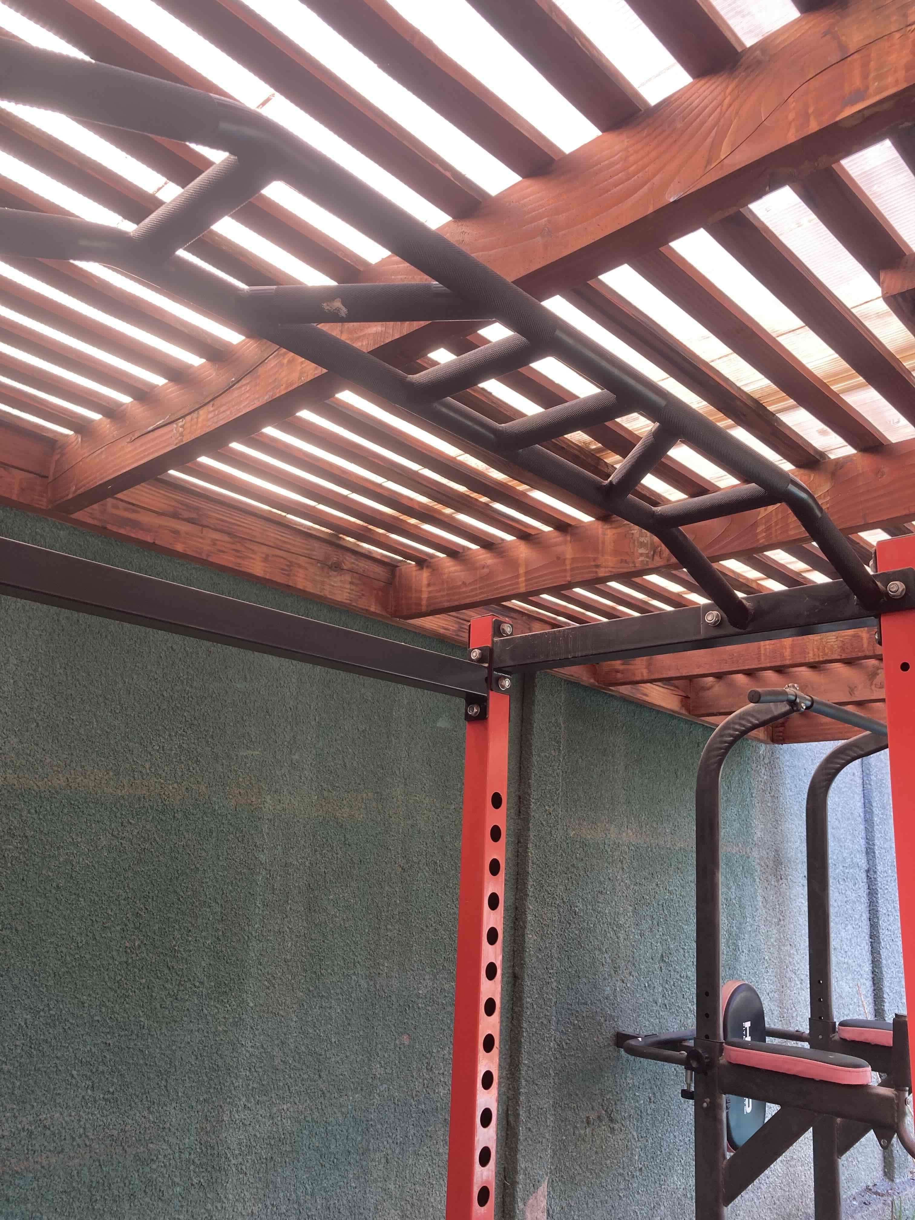 Rack de pesas con barra y banca - miniatura 6