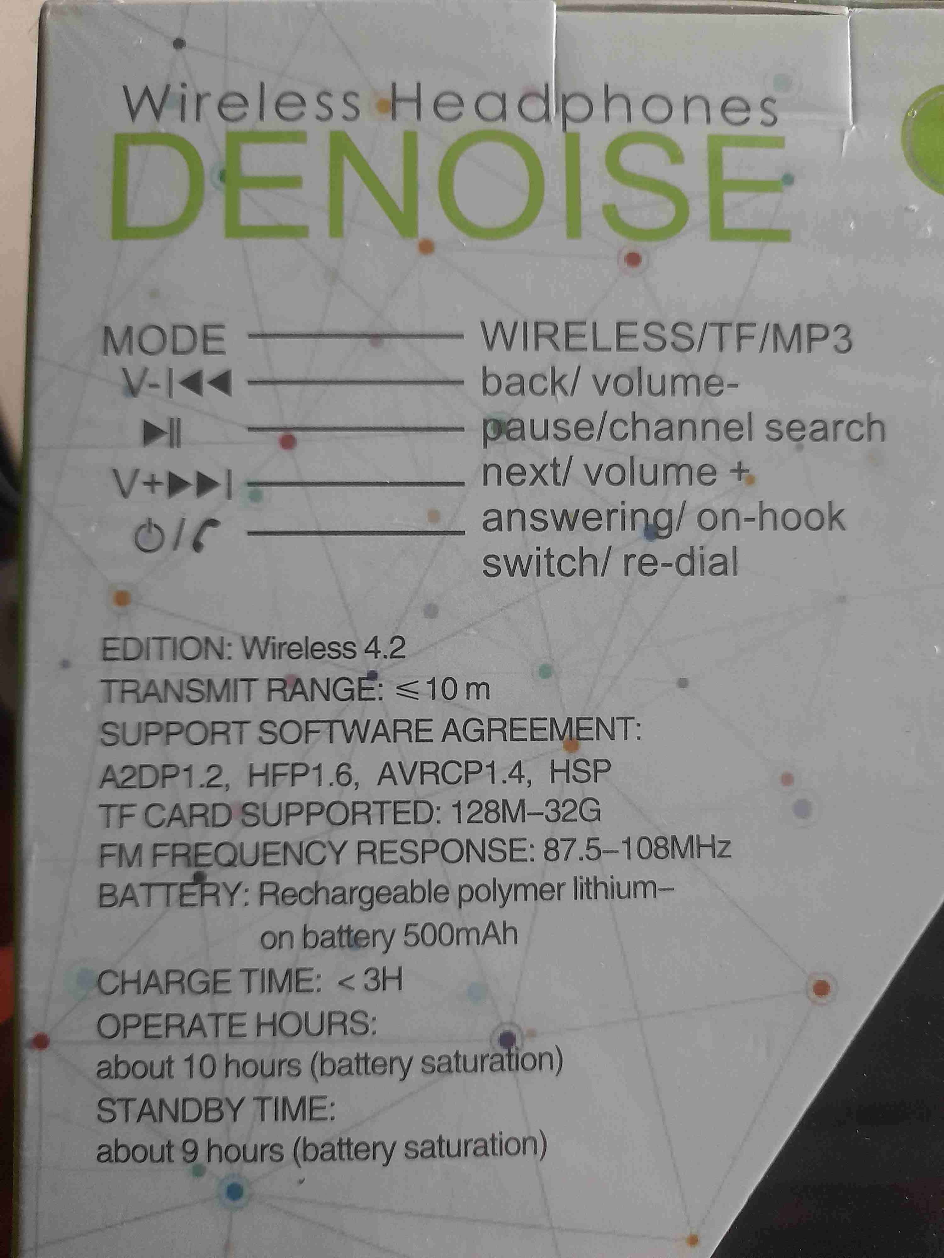 Auriculares inalámbricos Andoom ad-12016 - miniatura 2