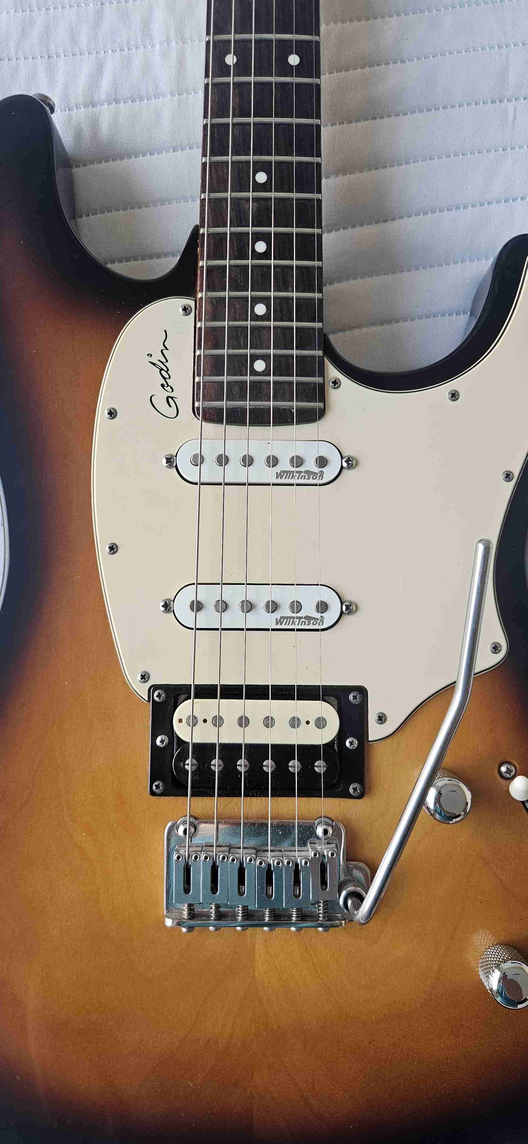 Godin Session + Suhr SSV+ + Gotoh - miniatura 2