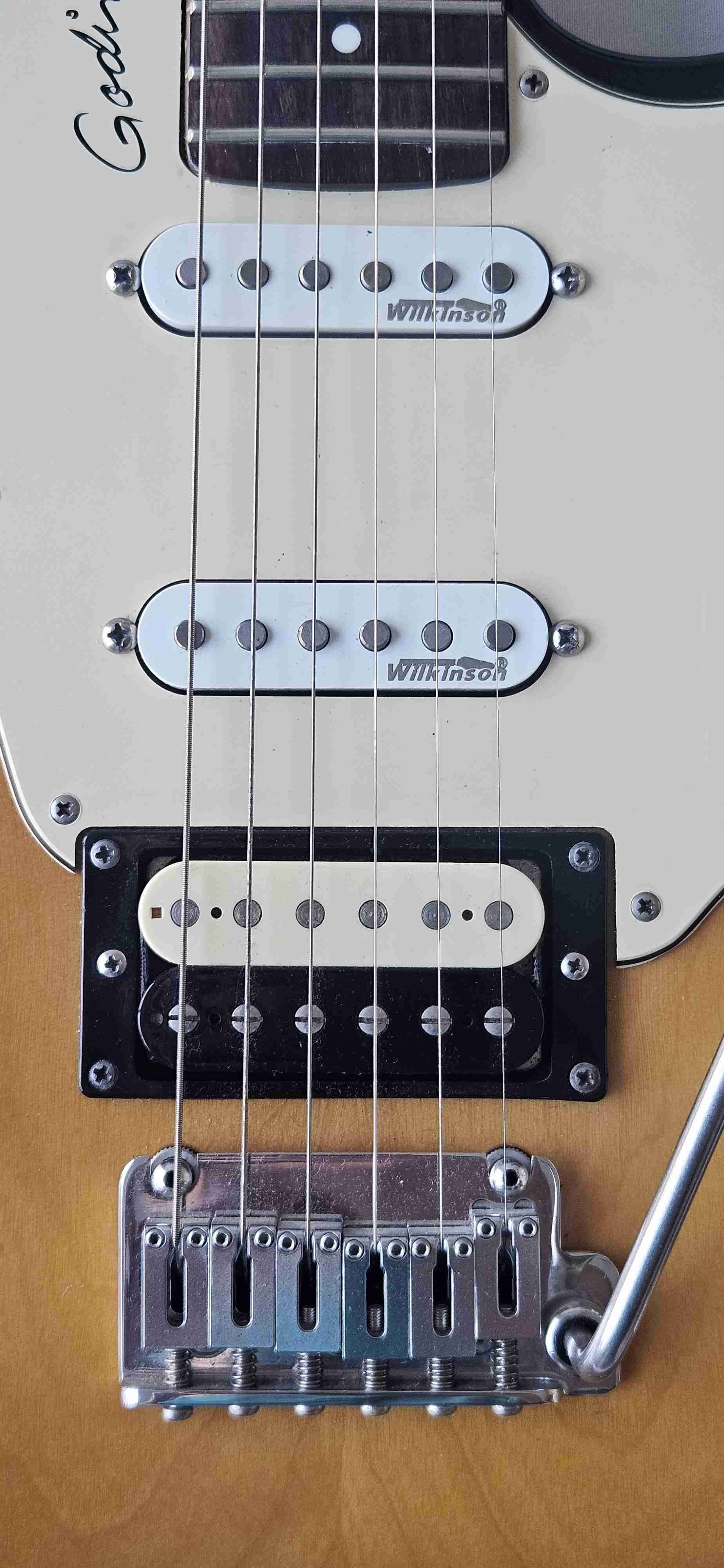 Godin Session + Suhr SSV+ + Gotoh - miniatura 3