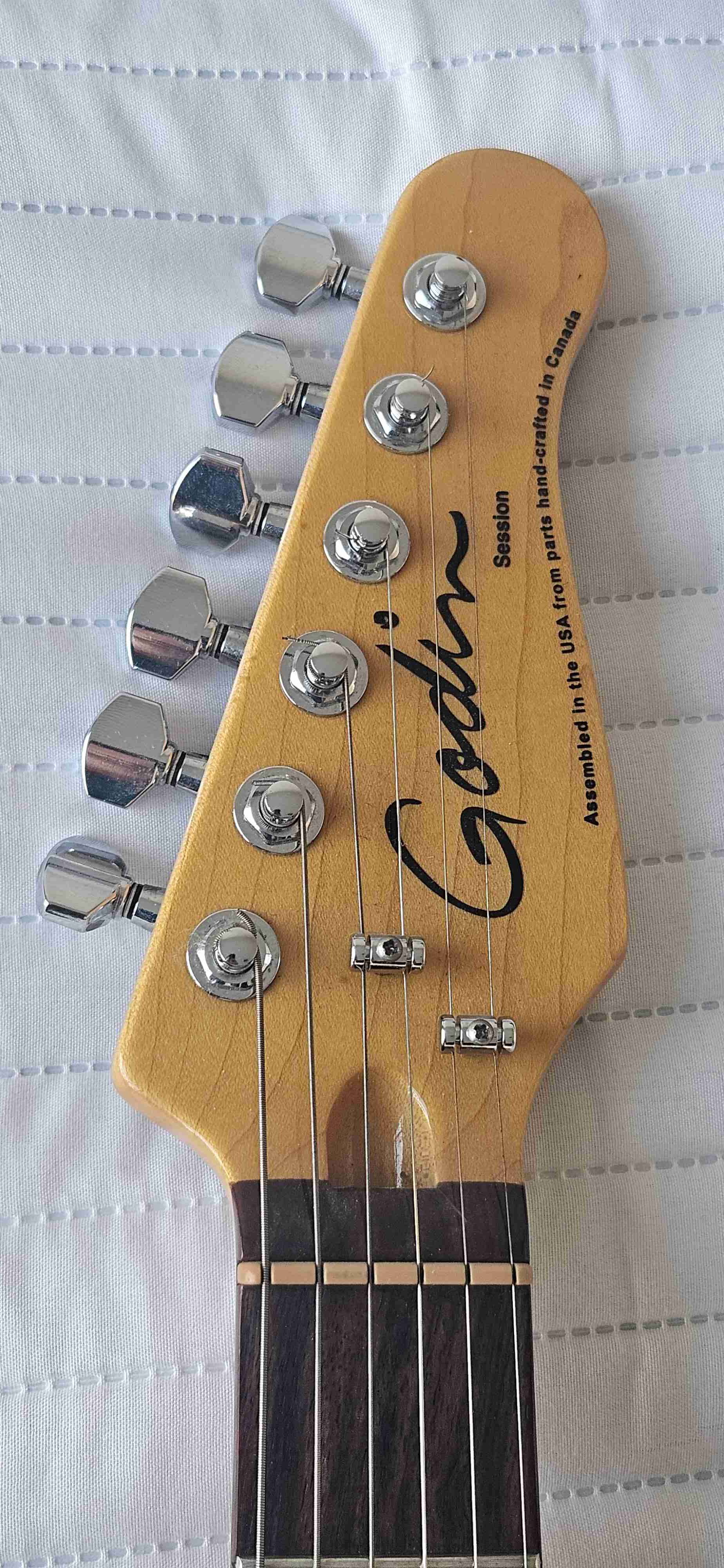 Godin Session + Suhr SSV+ + Gotoh - miniatura 4