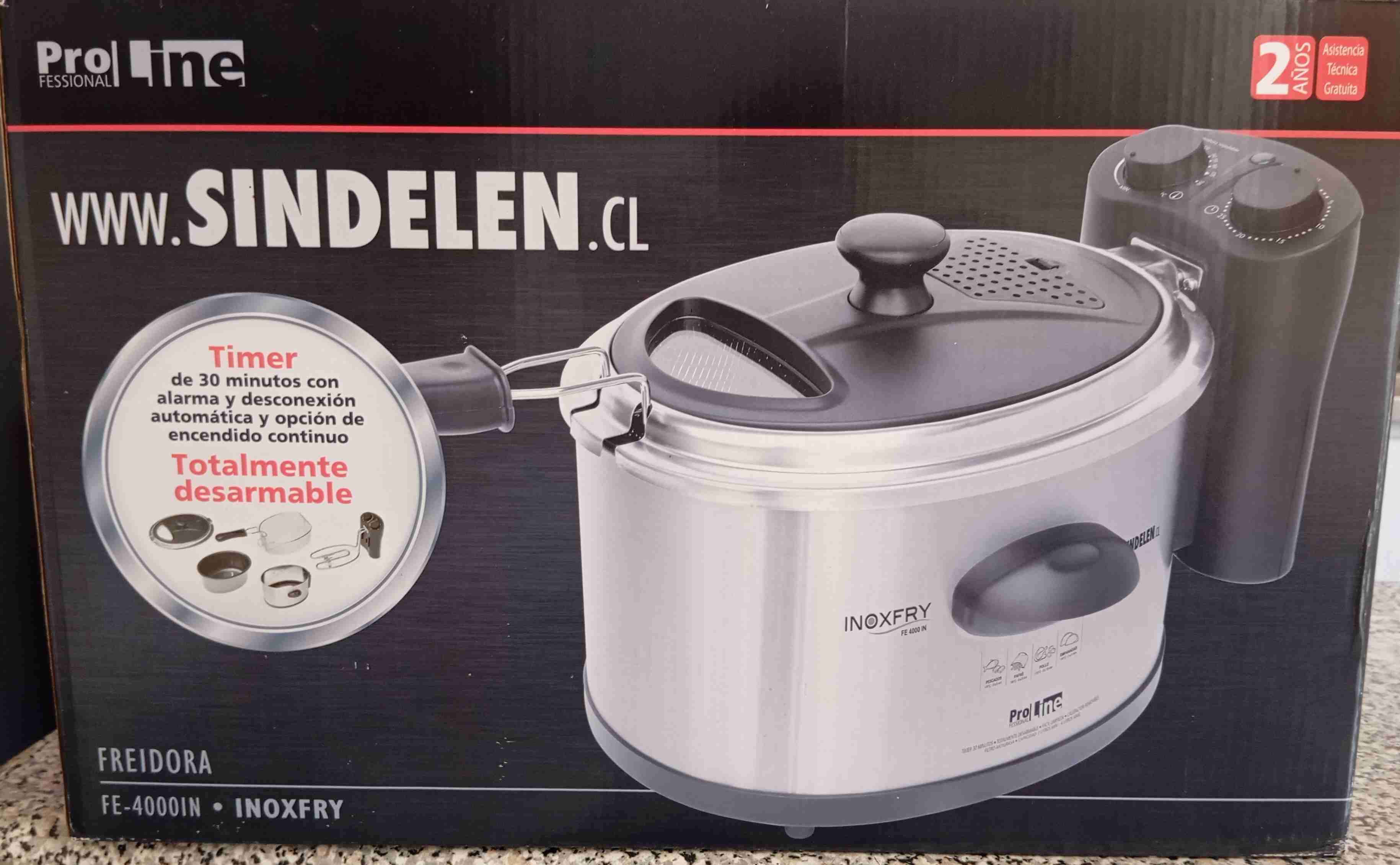 Freidora Sindelen Inoxfry - miniatura 1