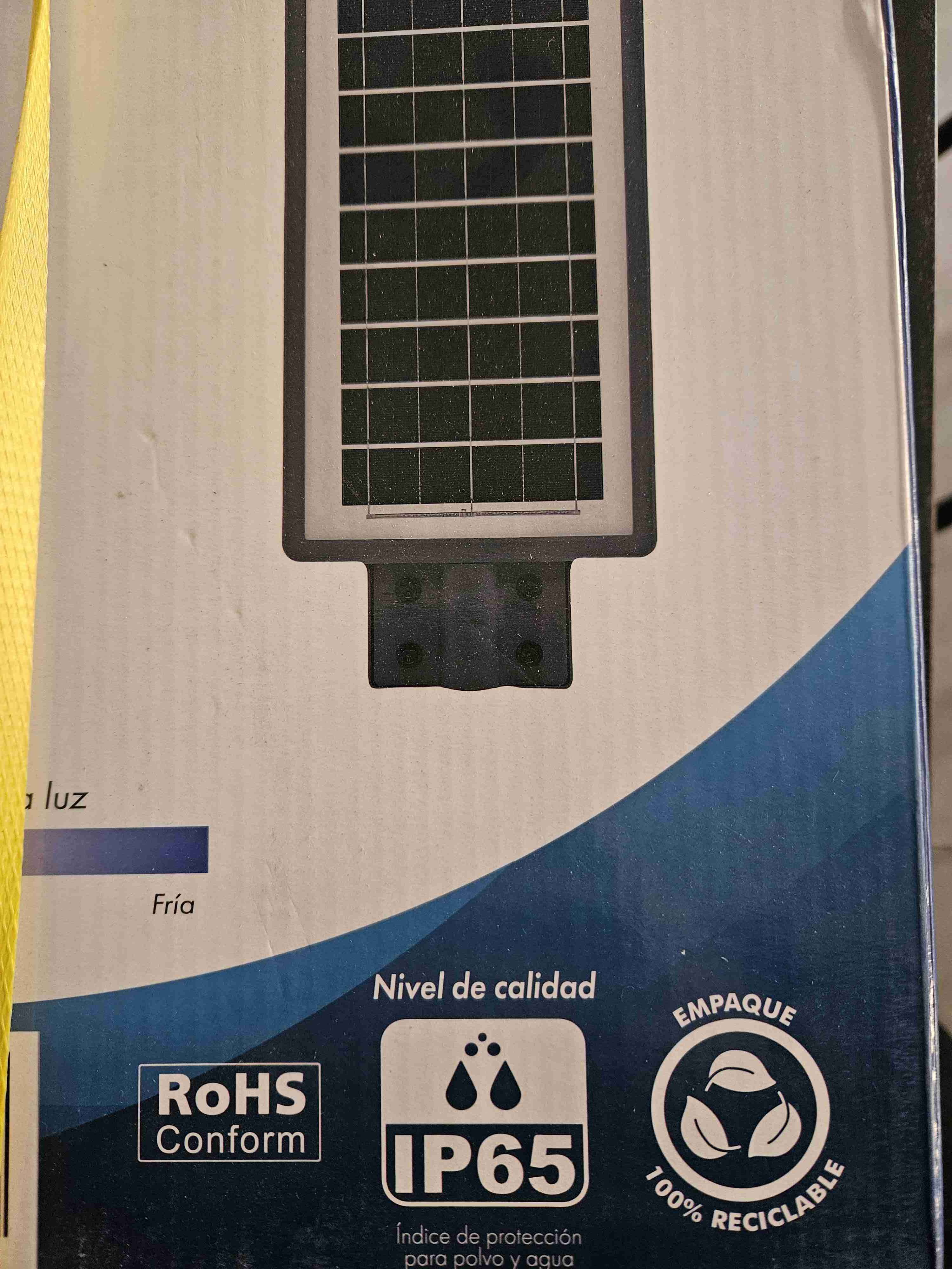 Luz de calle solar 60W - miniatura 2