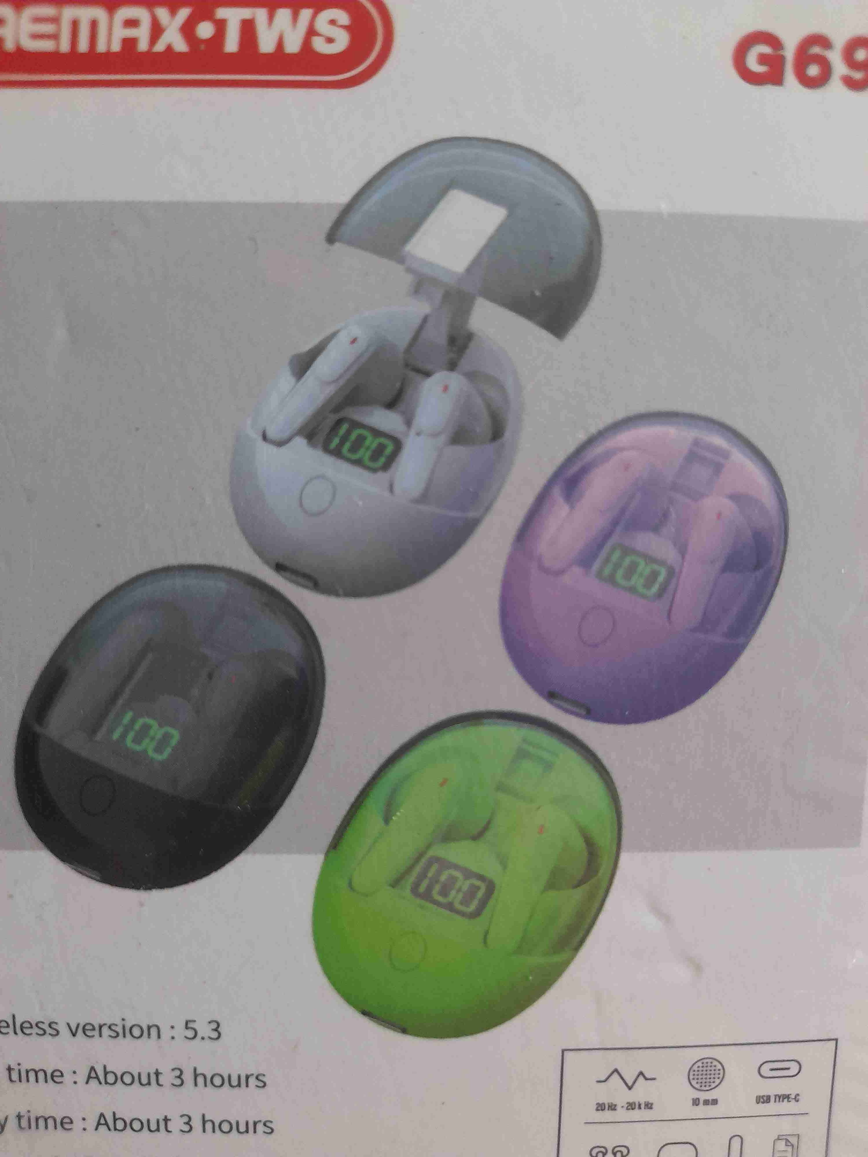 Auriculares AEMAX TWS G69 negro - miniatura 4