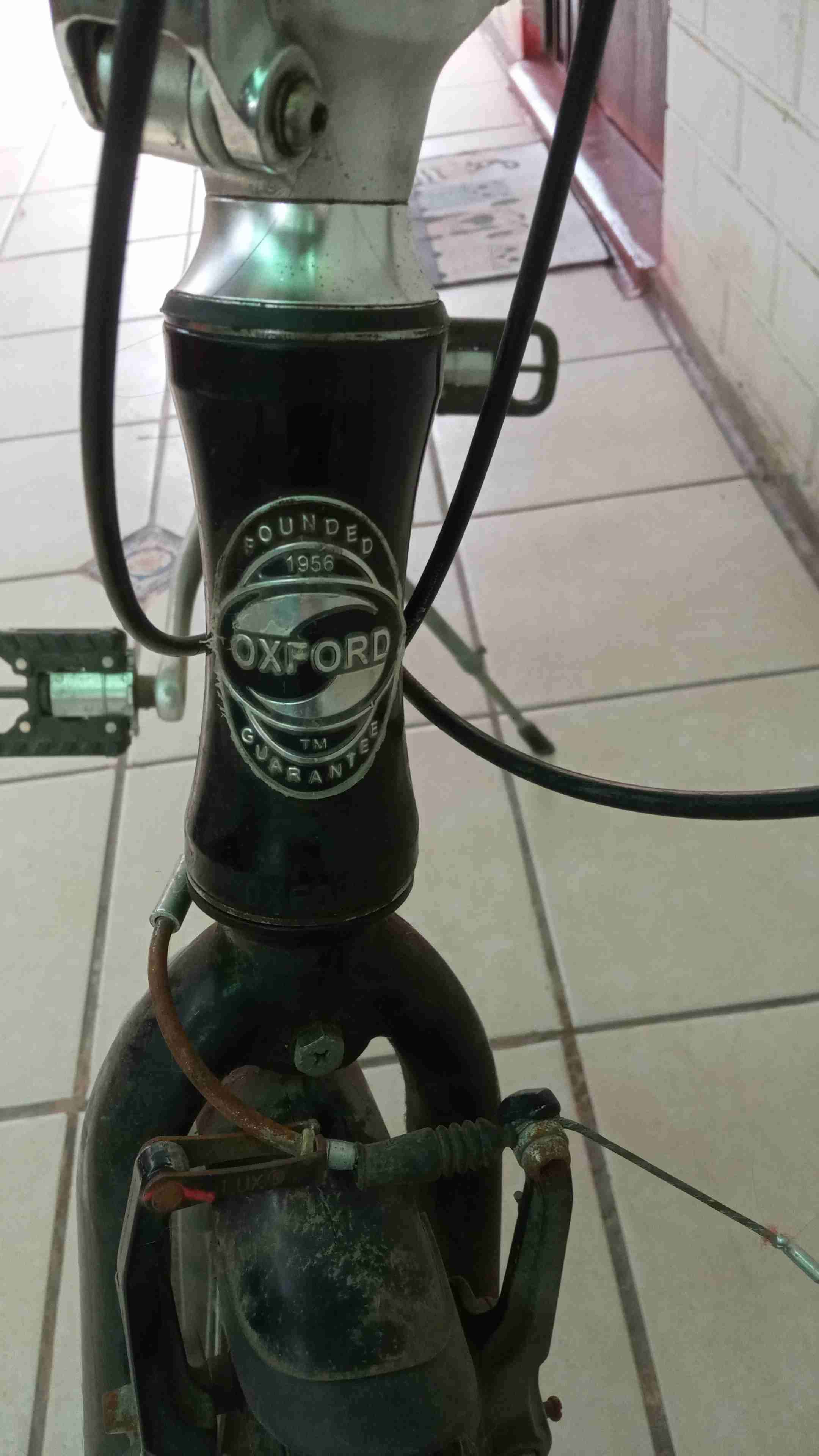 Bicicleta plegable Oxford negra - miniatura 4