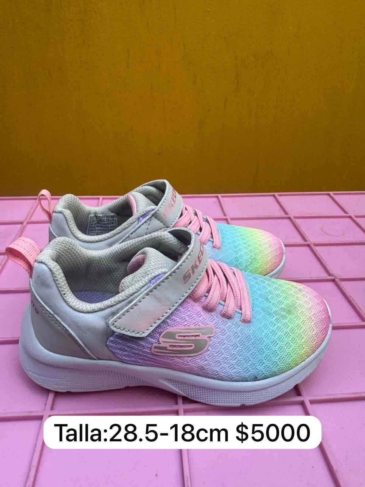 Zapatillas Skechers arcoíris niña - 1