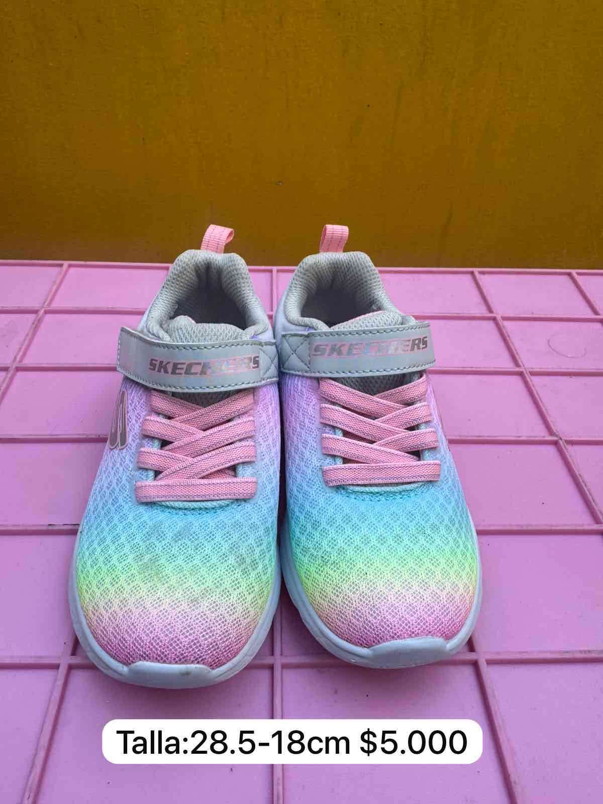 Zapatillas Skechers arcoíris niña - 2