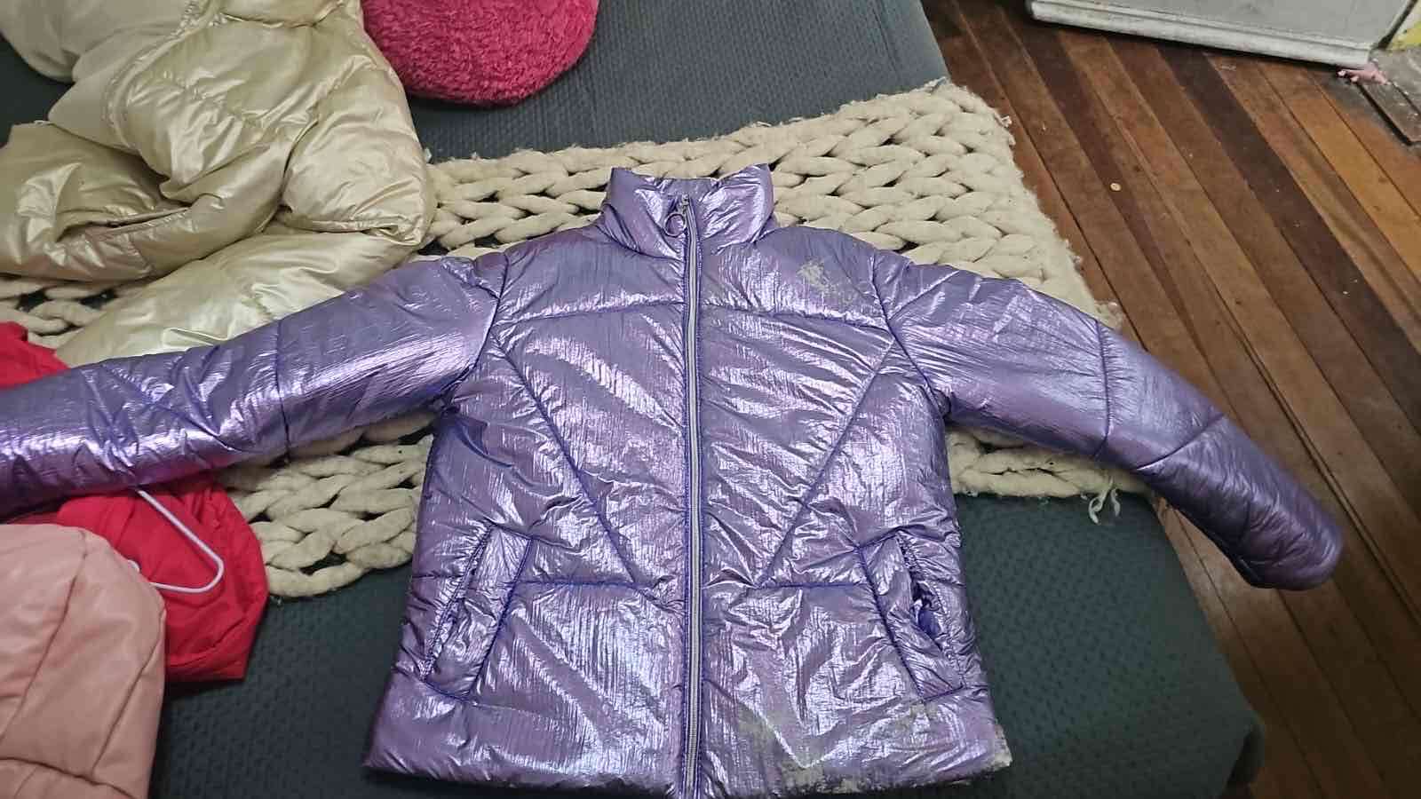 Chaqueta metálica morada Fiorucci - 2