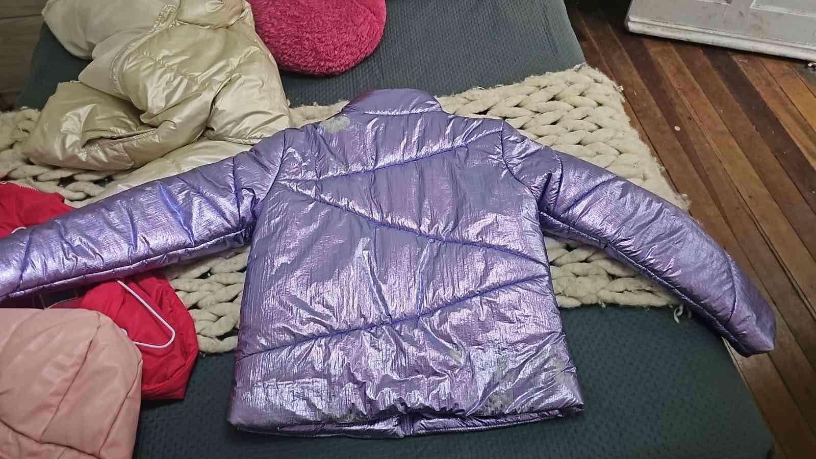 Chaqueta metálica morada Fiorucci - 3