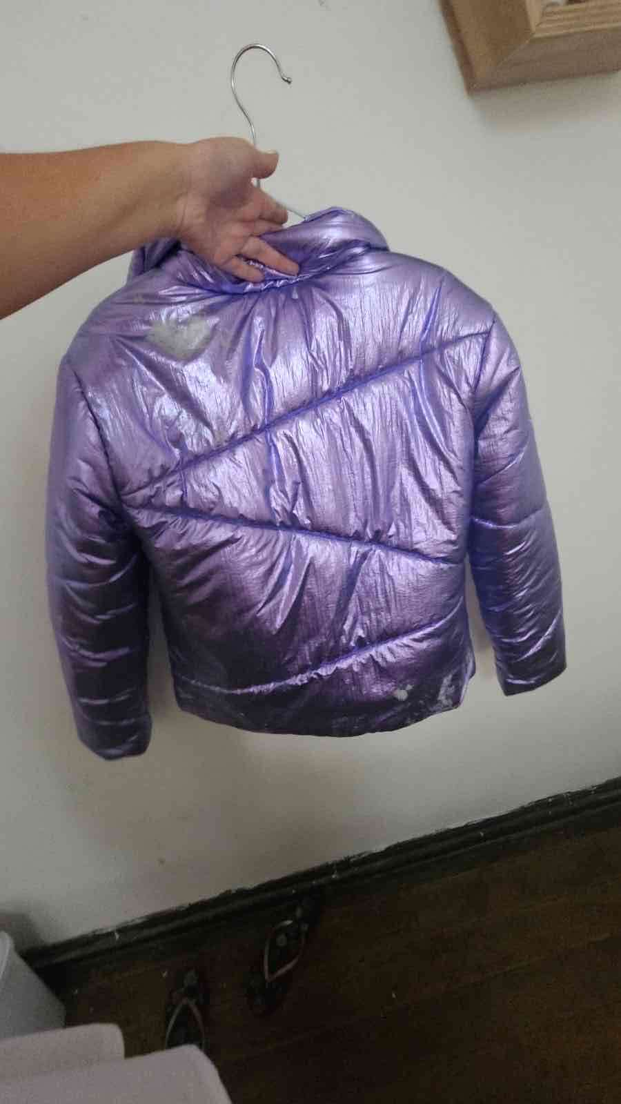 Chaqueta metálica morada Fiorucci - 4