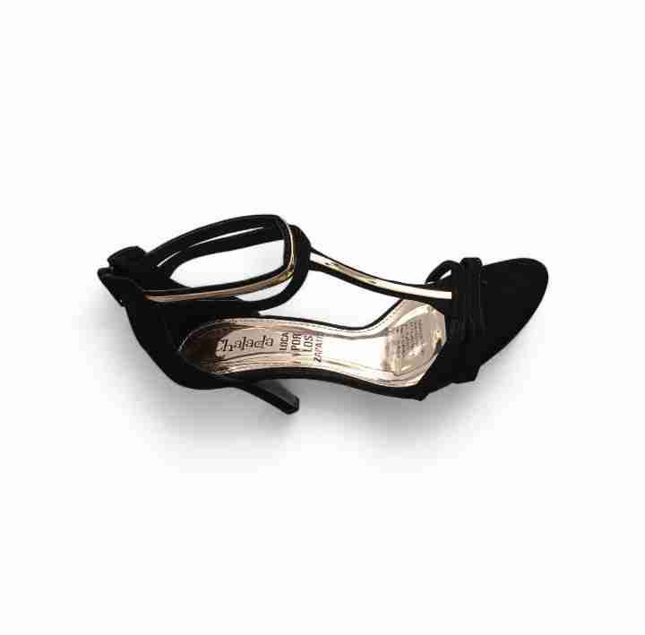 Sandalias negras elegantes - miniatura 2