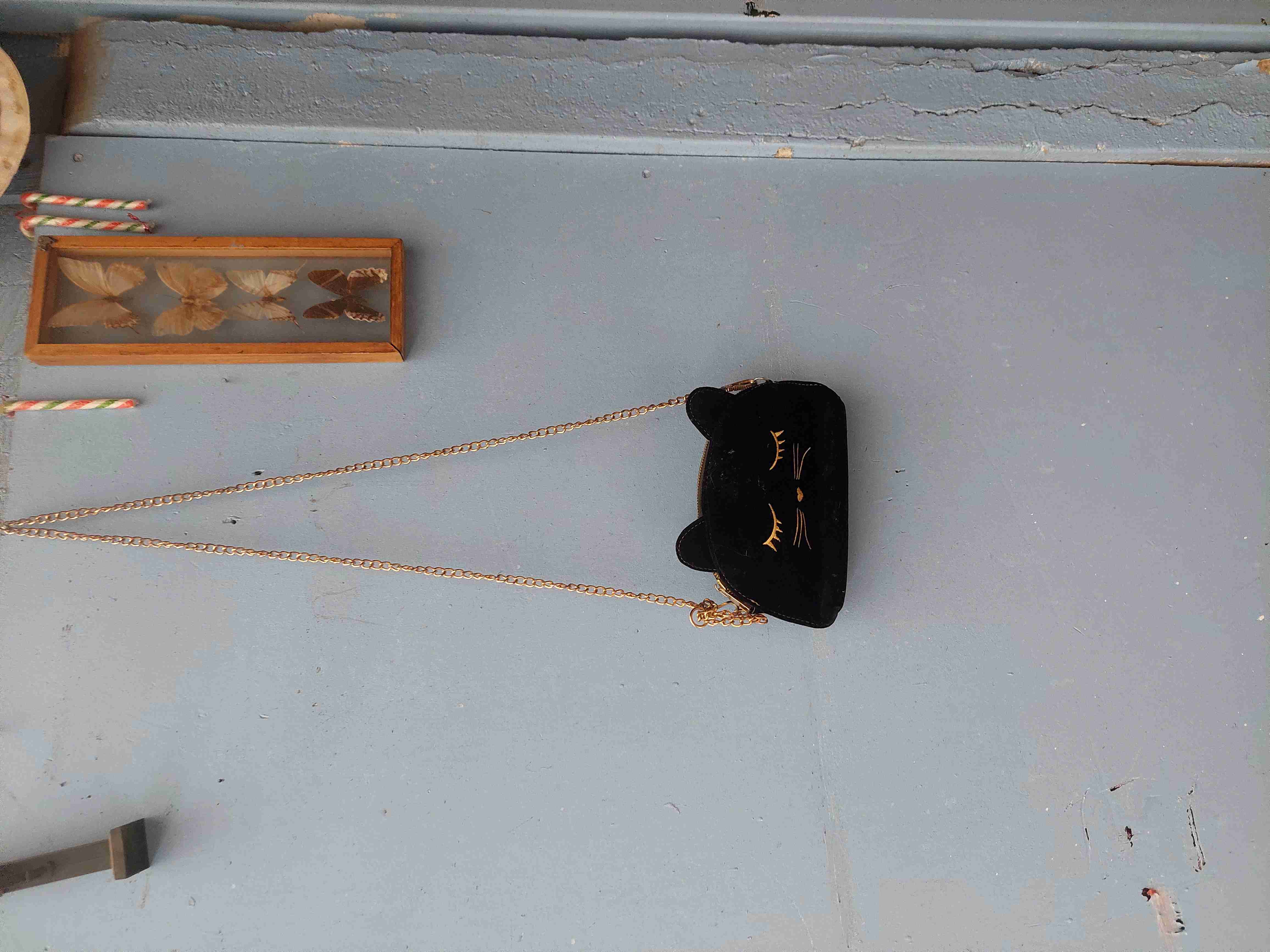 Cartera con diseño de gato - 1