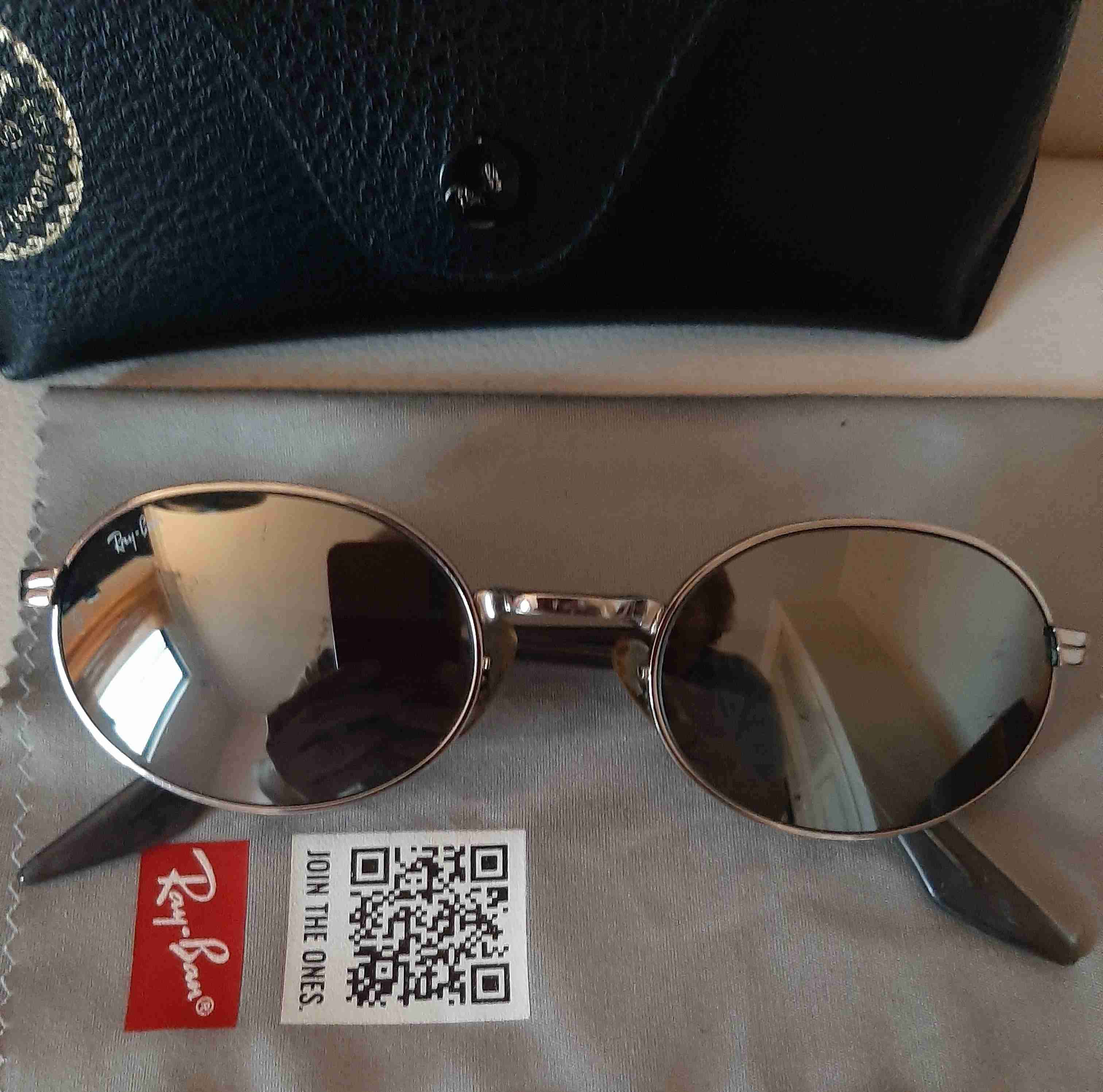 Lentes de sol Ray-Ban plateados - miniatura 2
