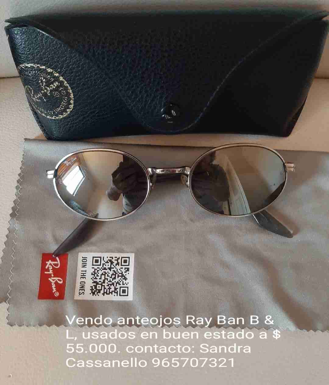 Lentes de sol Ray-Ban plateados - miniatura 4
