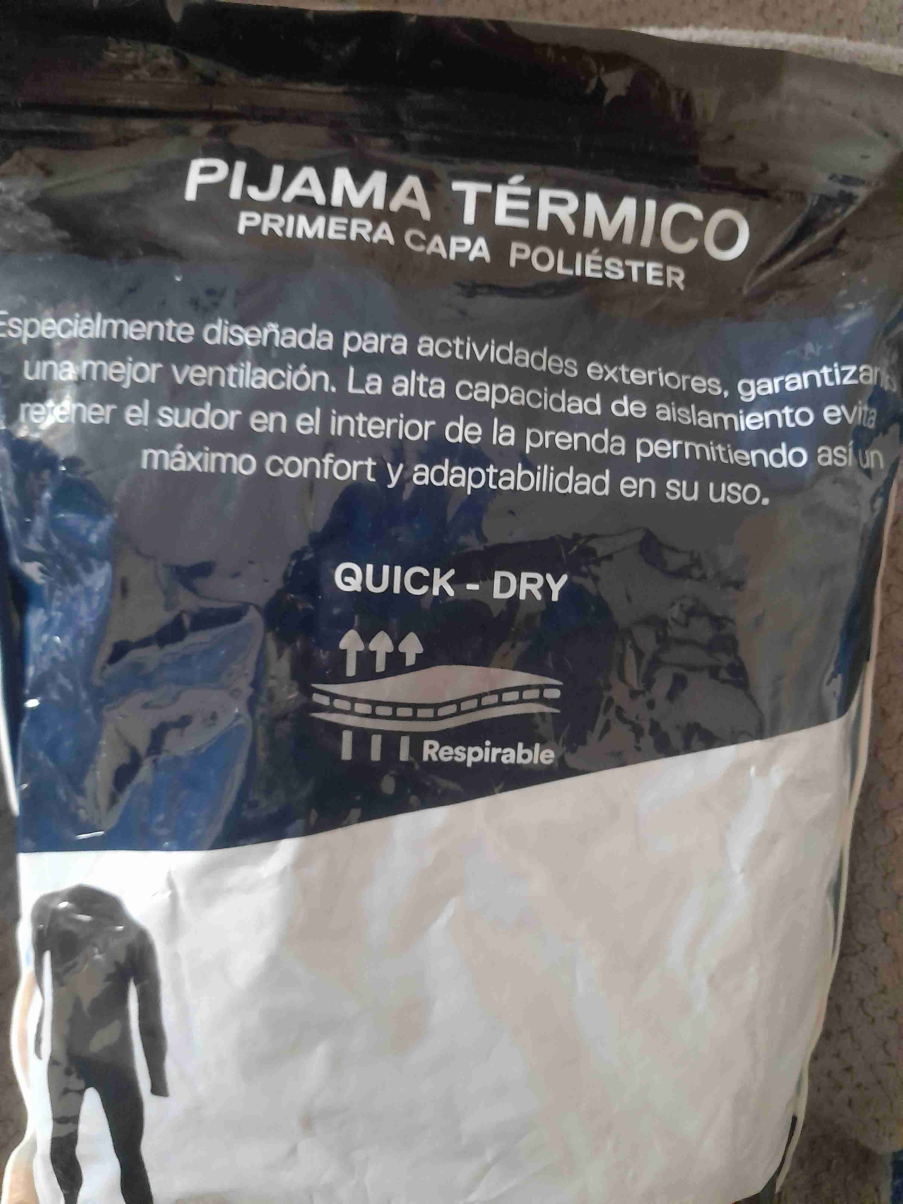 Pijama térmico Everest. Primera capa - miniatura 2