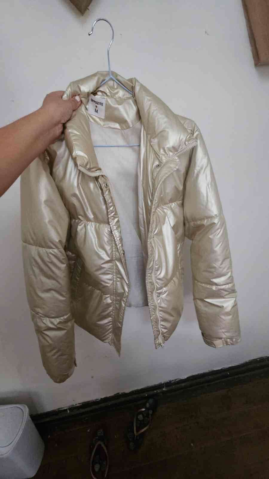 Chaqueta acolchada dorada - miniatura 1