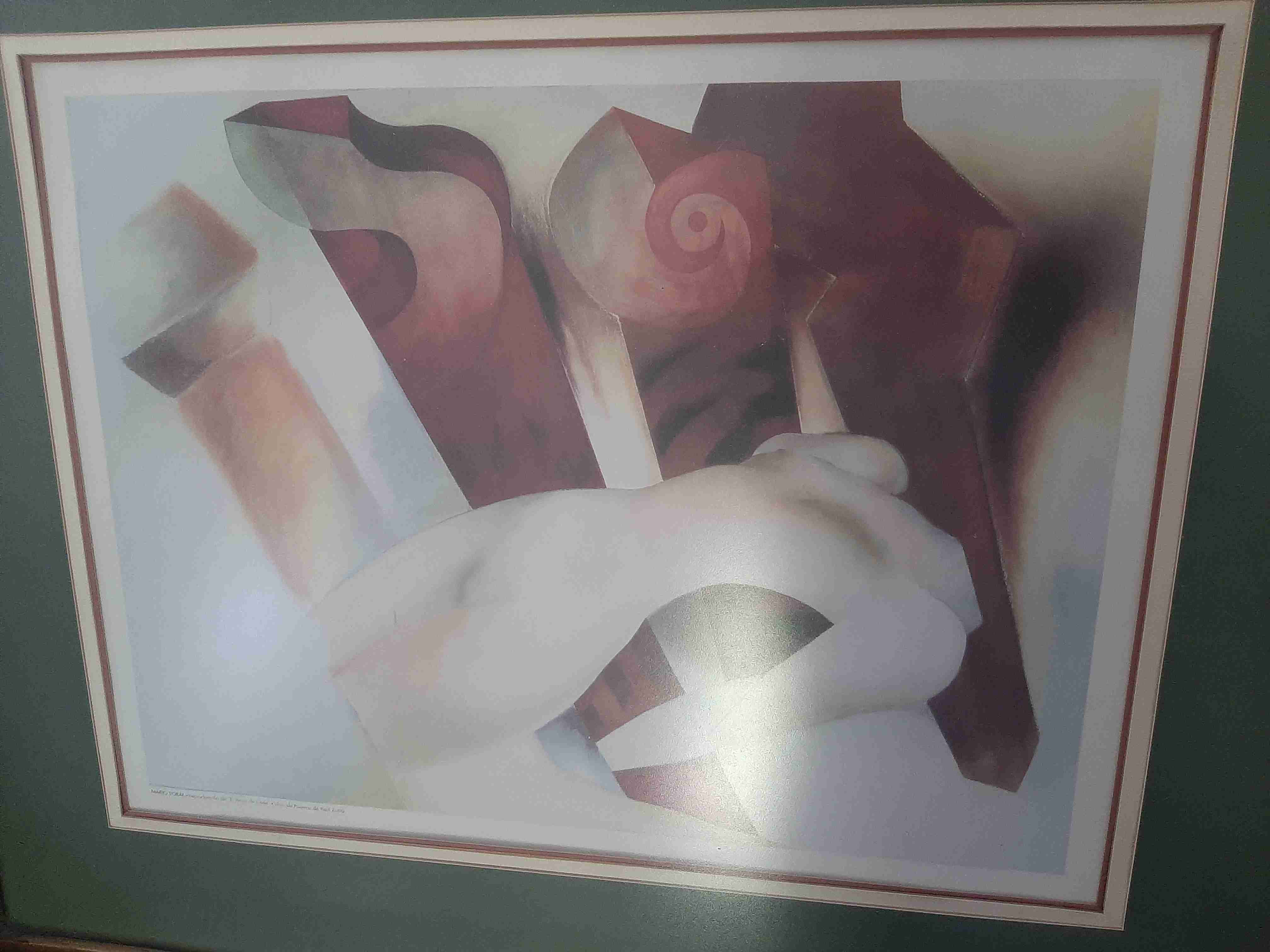 Cuadro con marco de madera - miniatura 2