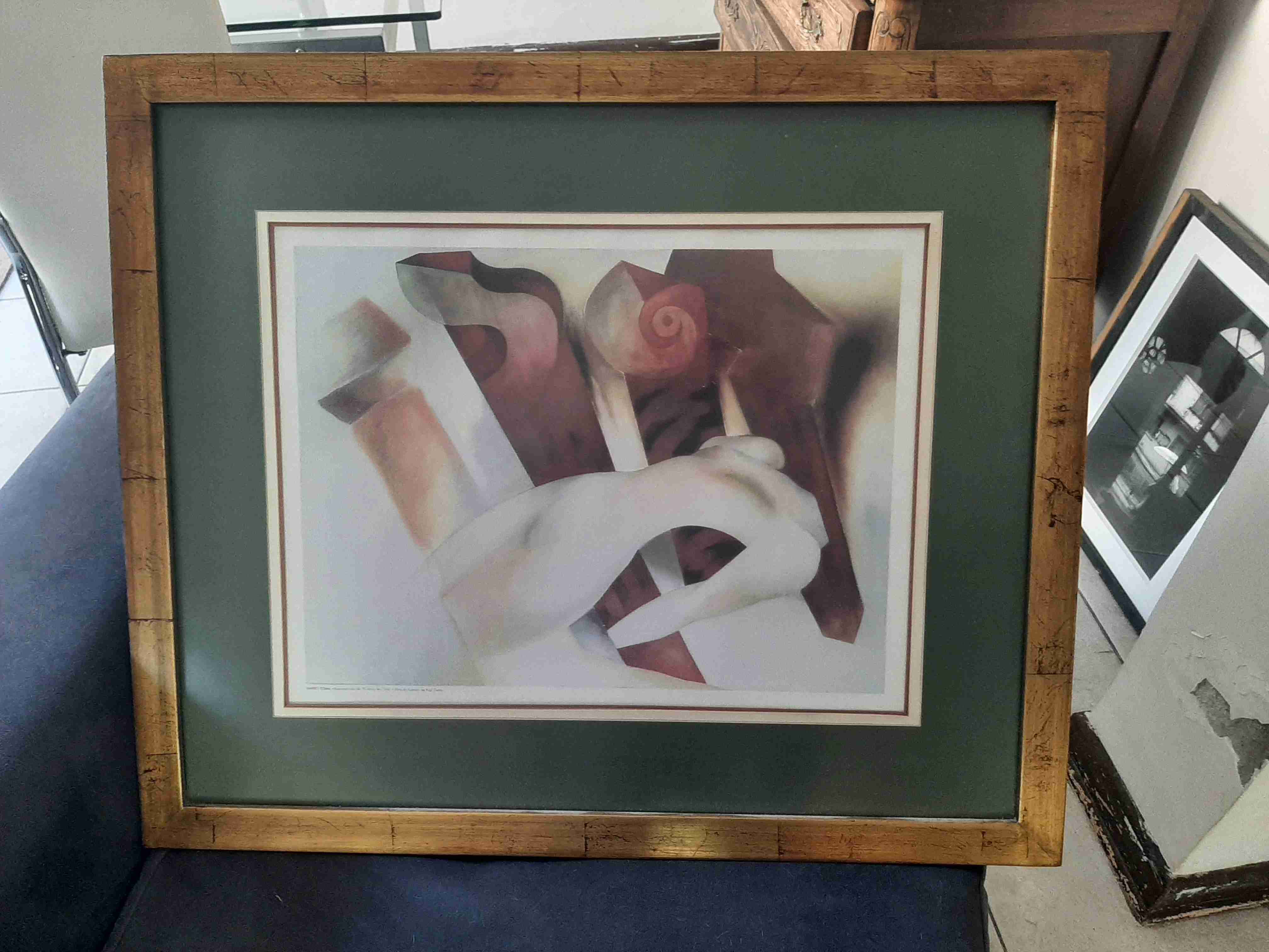 Cuadro con marco de madera - miniatura 3