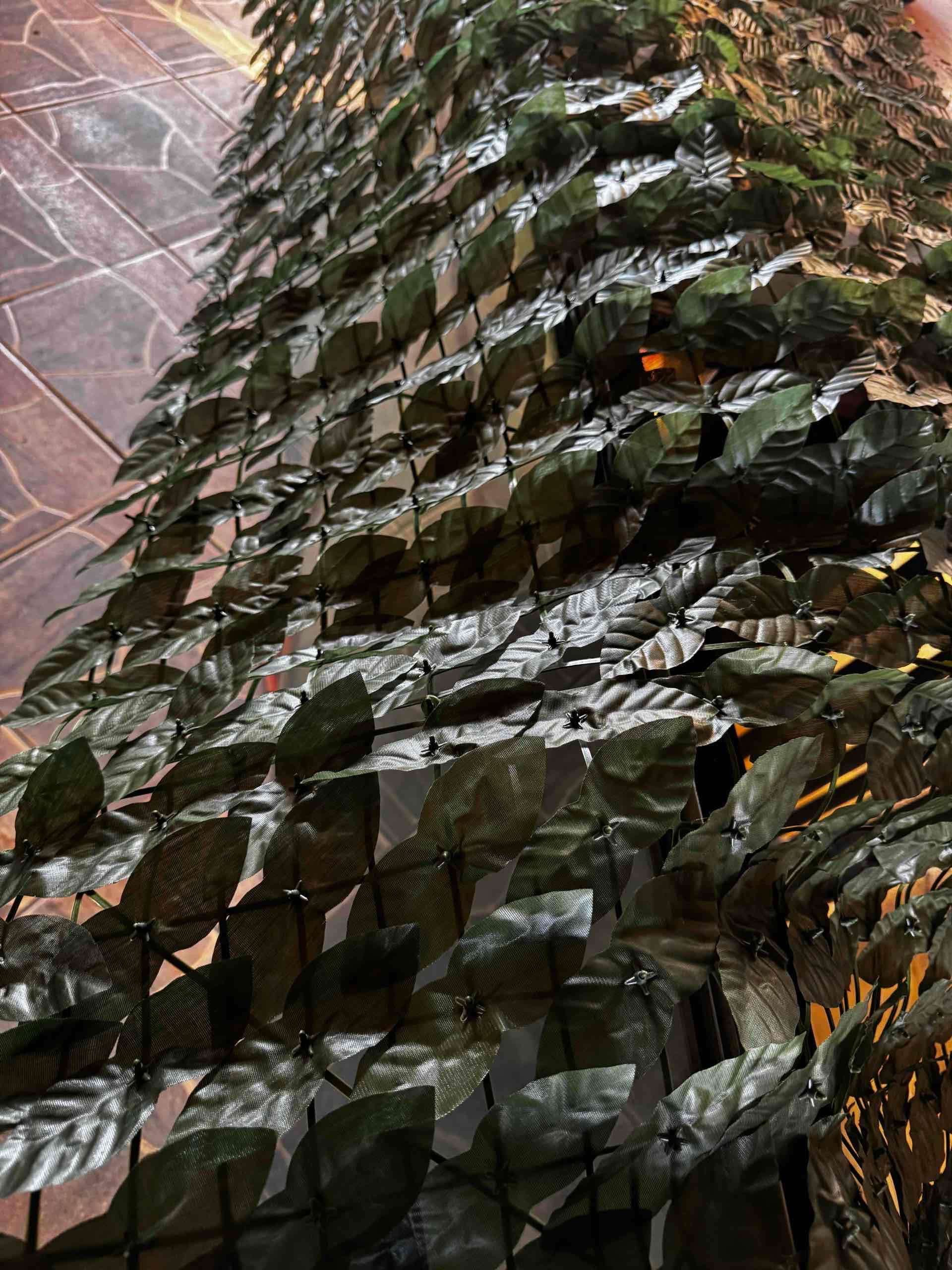 Malla de hojas artificiales 3 metros x 1 - miniatura 6