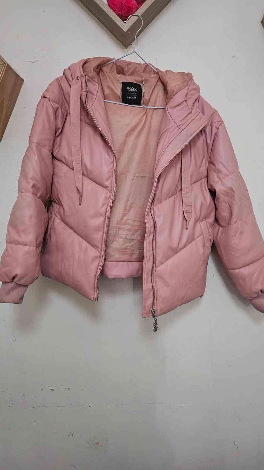 Chaqueta acolchada rosada - miniatura 1