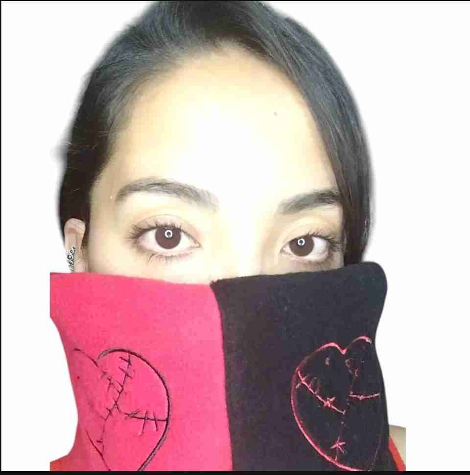 Cuello Polar Corazón Emo - miniatura 2