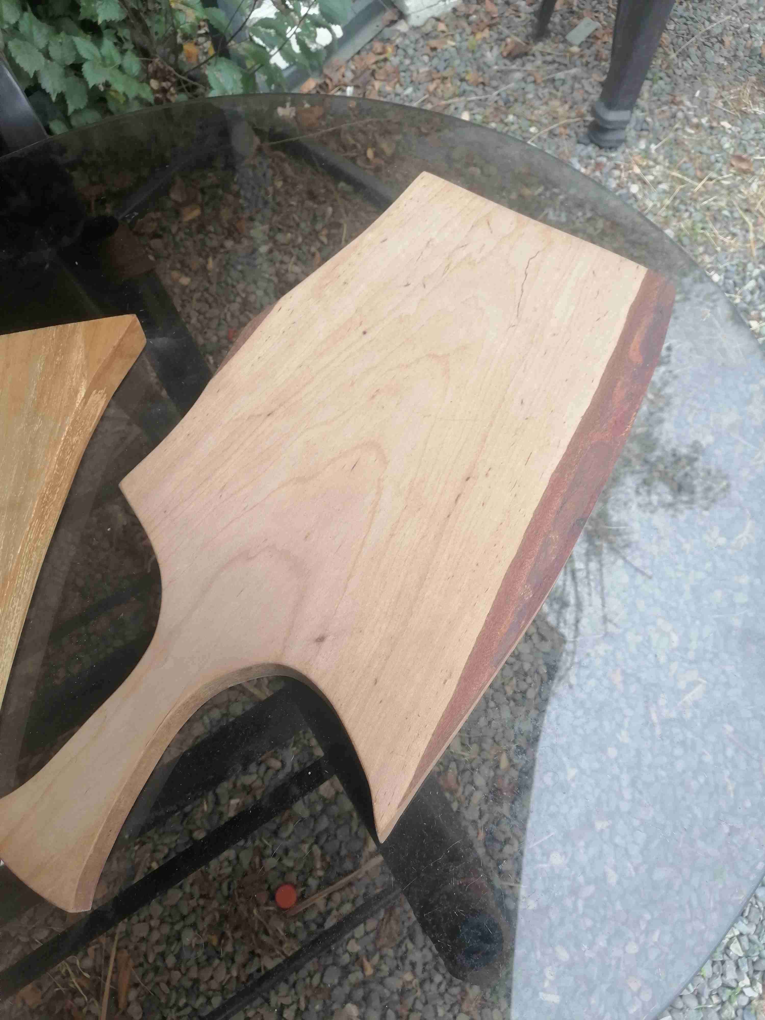 Tabla de madera artesanal